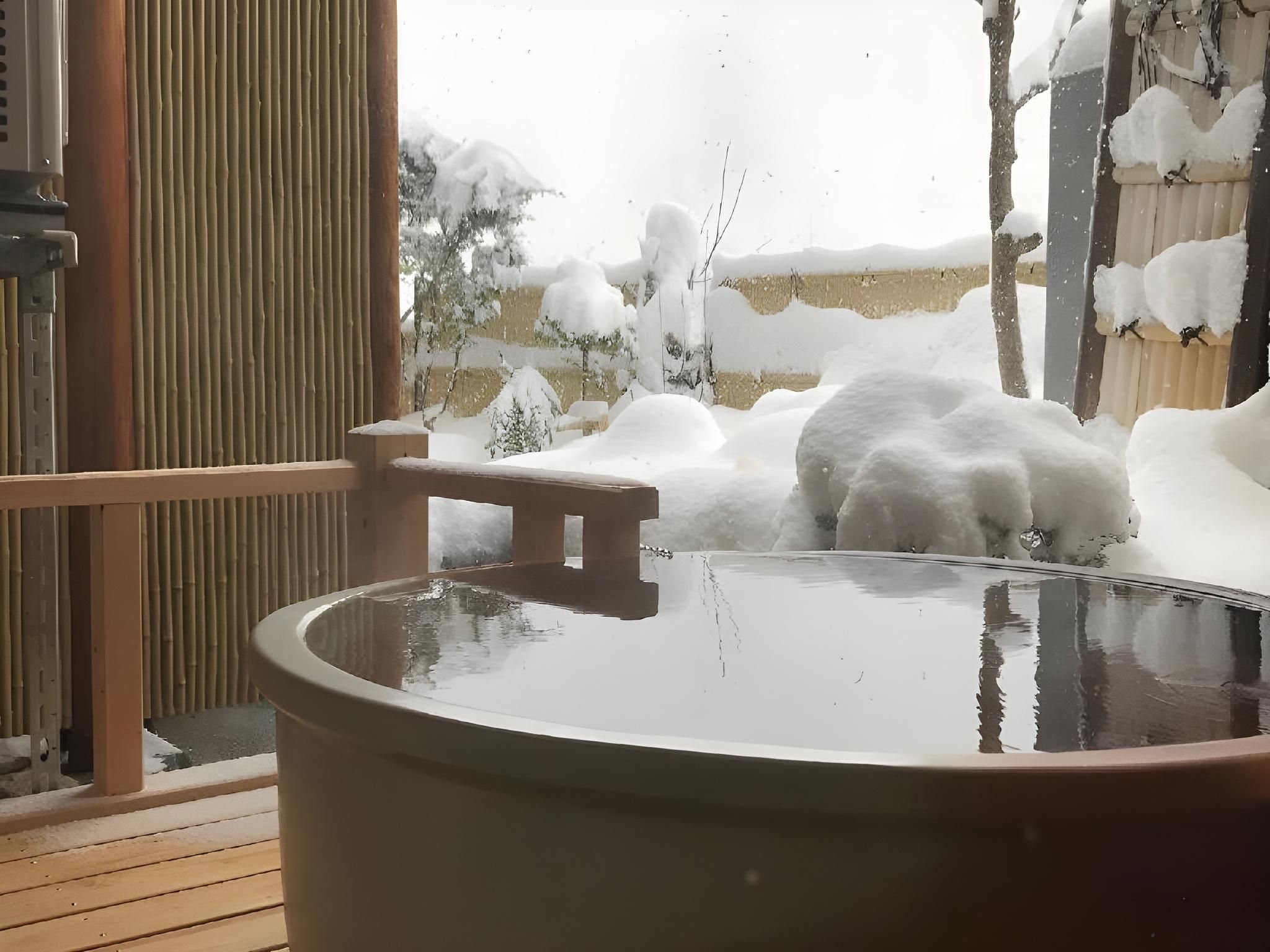 Japanese-Style Room with Open-Air Bath