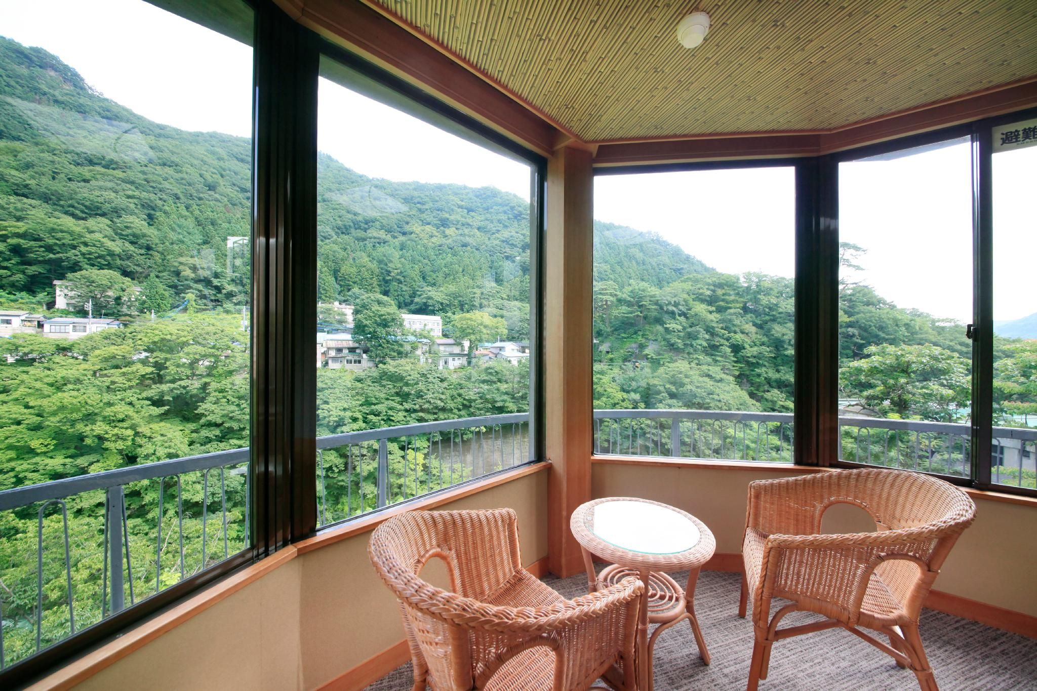 Tonegawa River View Japanese Style Room with 15 Tatami