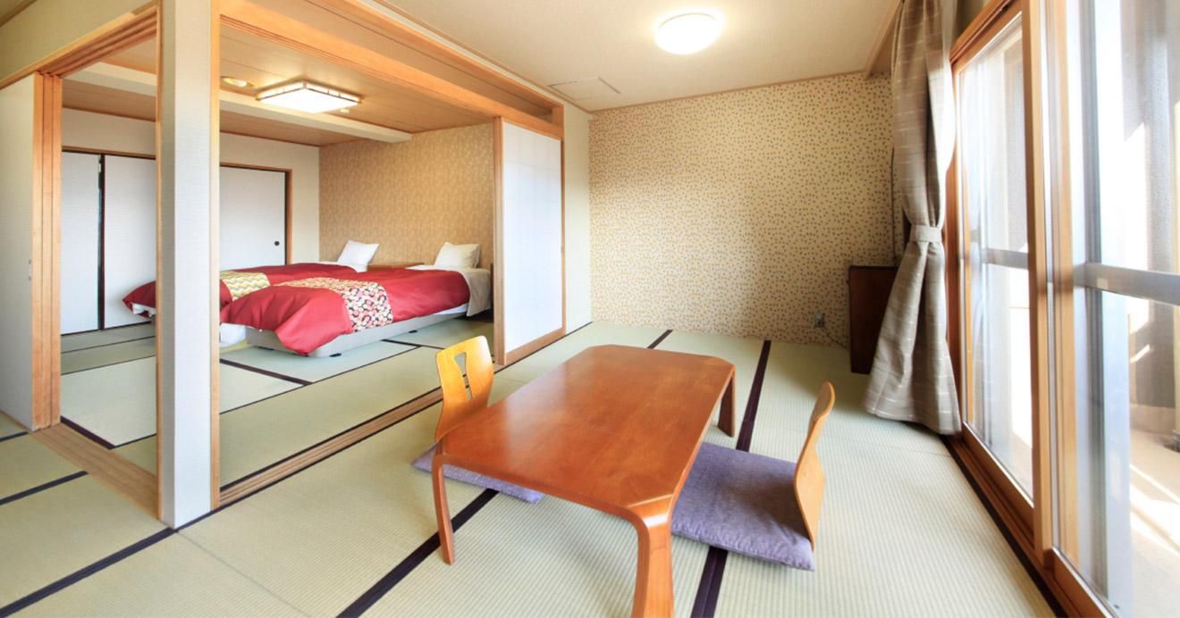 Japanese Style Room J with 2 Beds, 7.5 Tatami and Bathroom - Non-Smoking