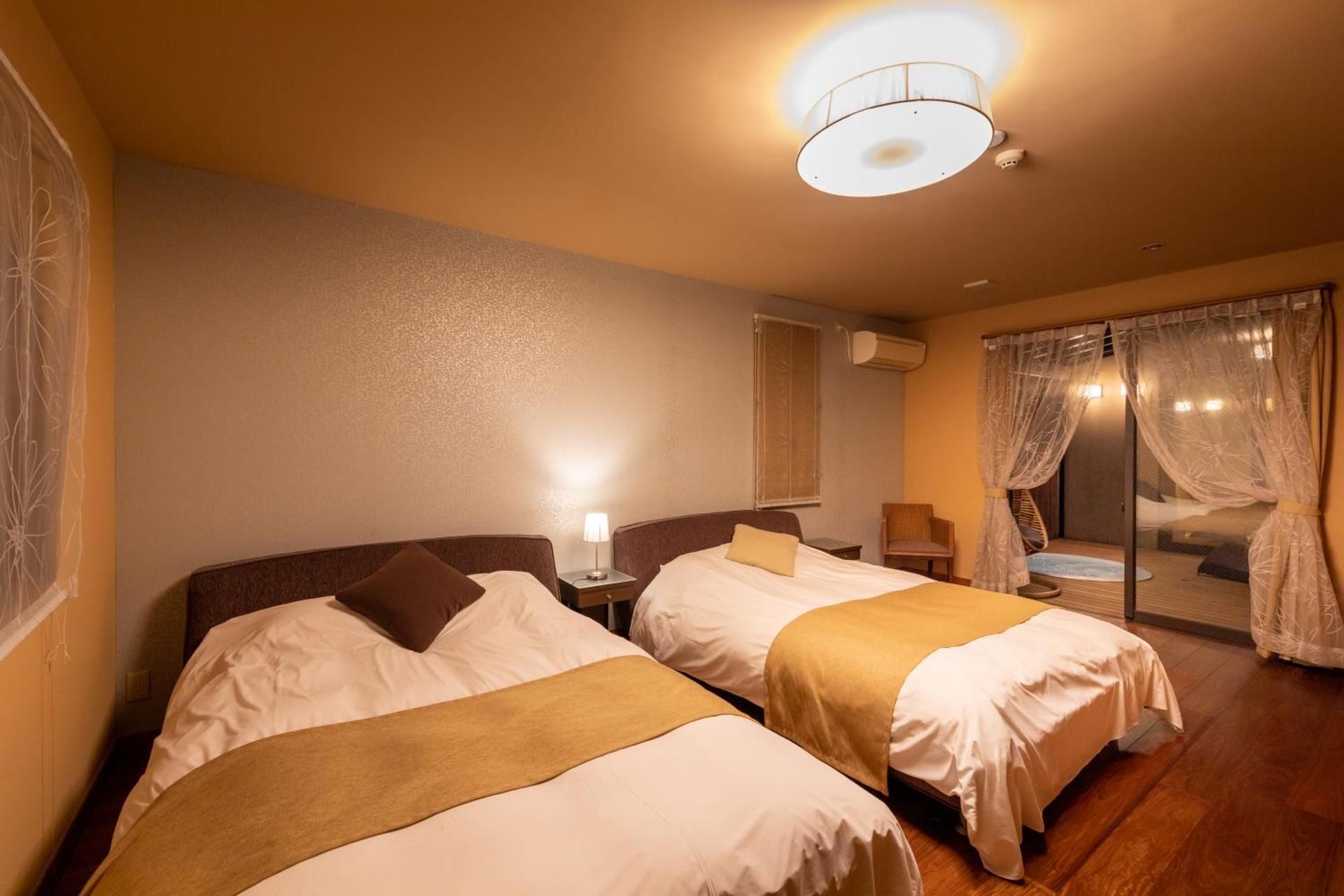 Villa style room with open-air bath "Fuji Bakama"