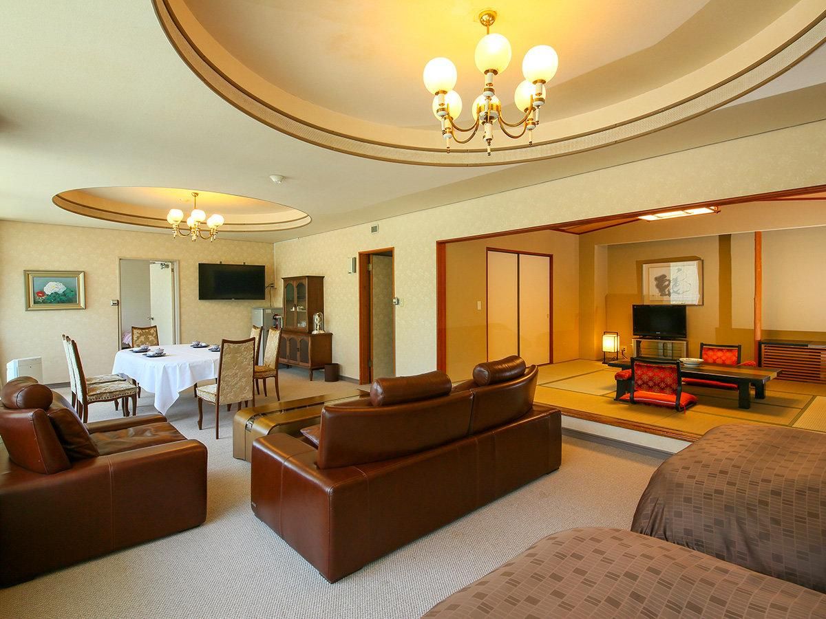 Suite Japanese-Western-Style Twin Room, Indoor Bath, Non-Smoking