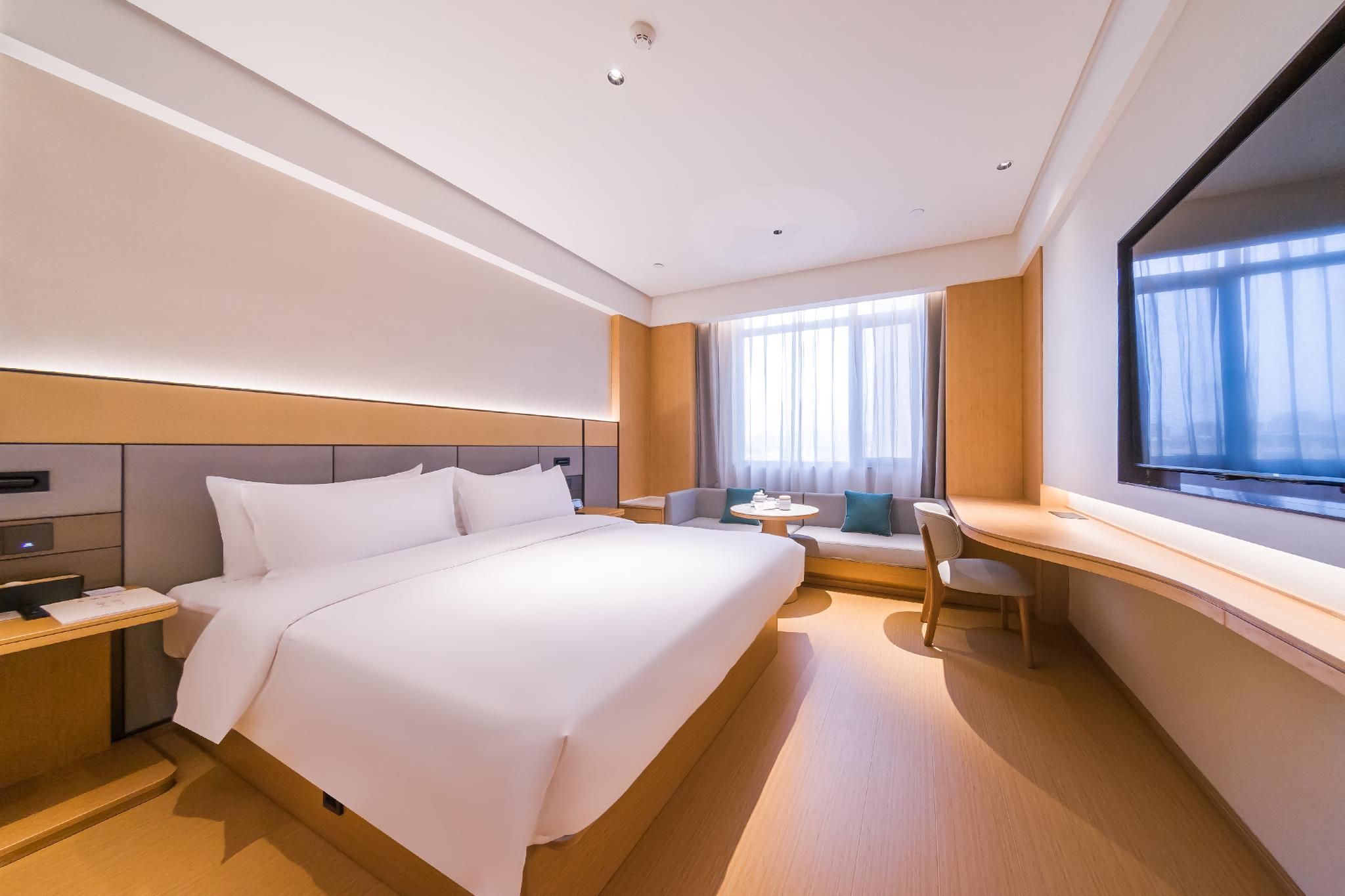 Ji Hotel Jiexiu Jingtian Road Jinyue Huafu Huazhu - Business Bed Room