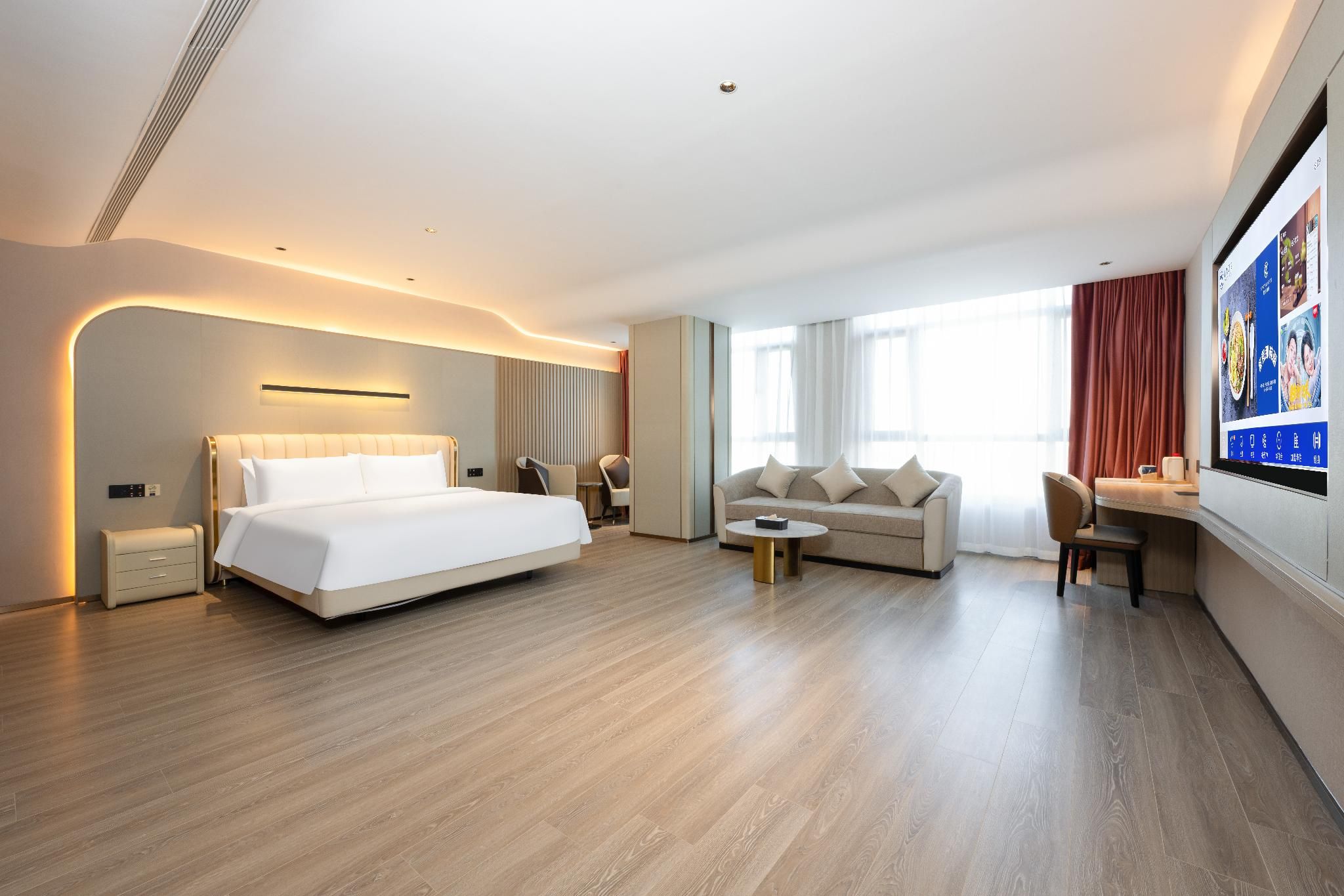 Starway Hotel Jiexiu Zhengda Haixing Huazhu - Deluxe Bed Room