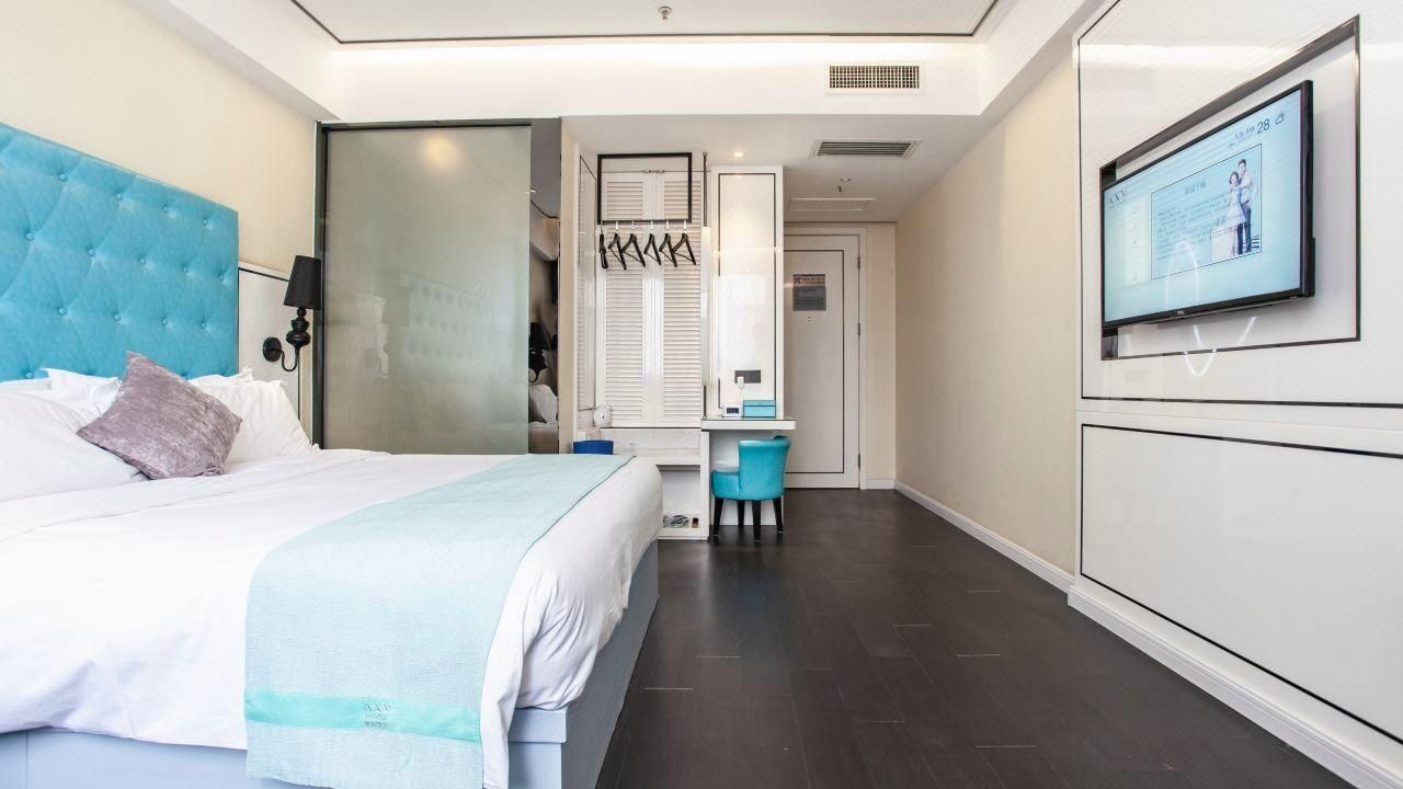 Xana Hotelle Jinzhong University Town Wanda Xana -Romantic Bed Room 2