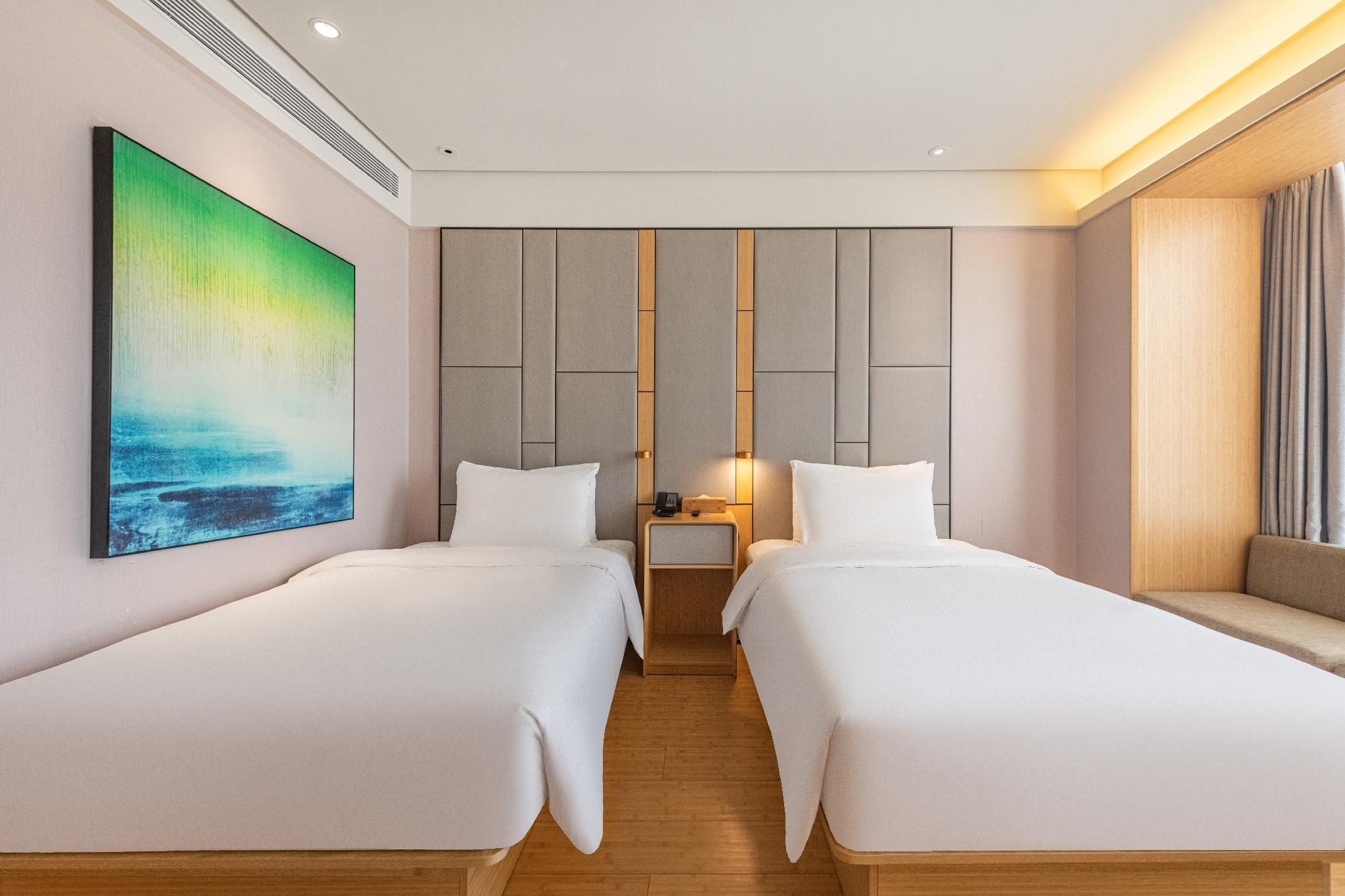 Ji Hotel Jinzhong Longhu Street Wanda Plaza Senior Twin Room-Family