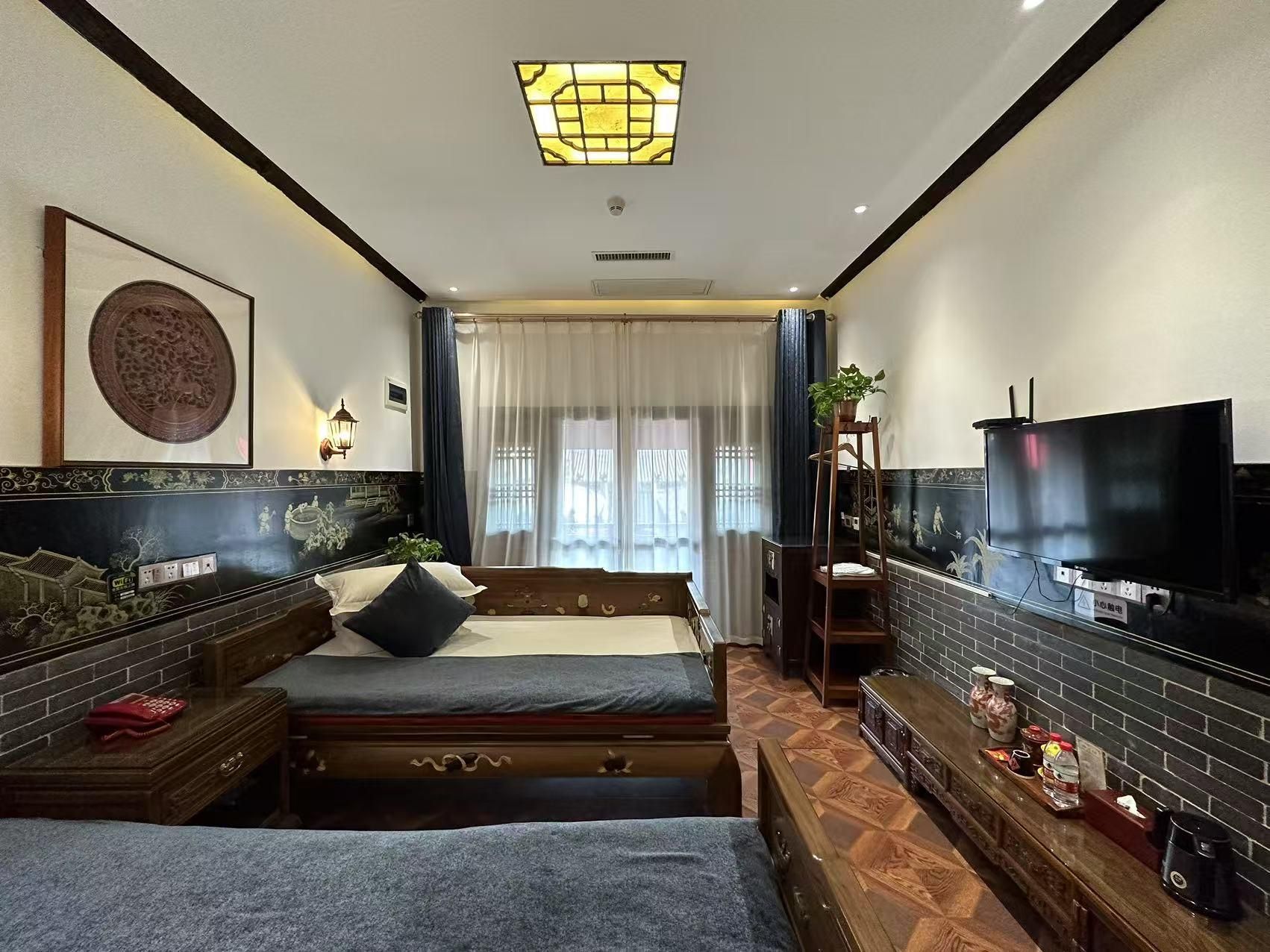Pingyao Grand Theater Hall East Garden 平遙大戲堂會館東苑 Guest Room - Twin Beds