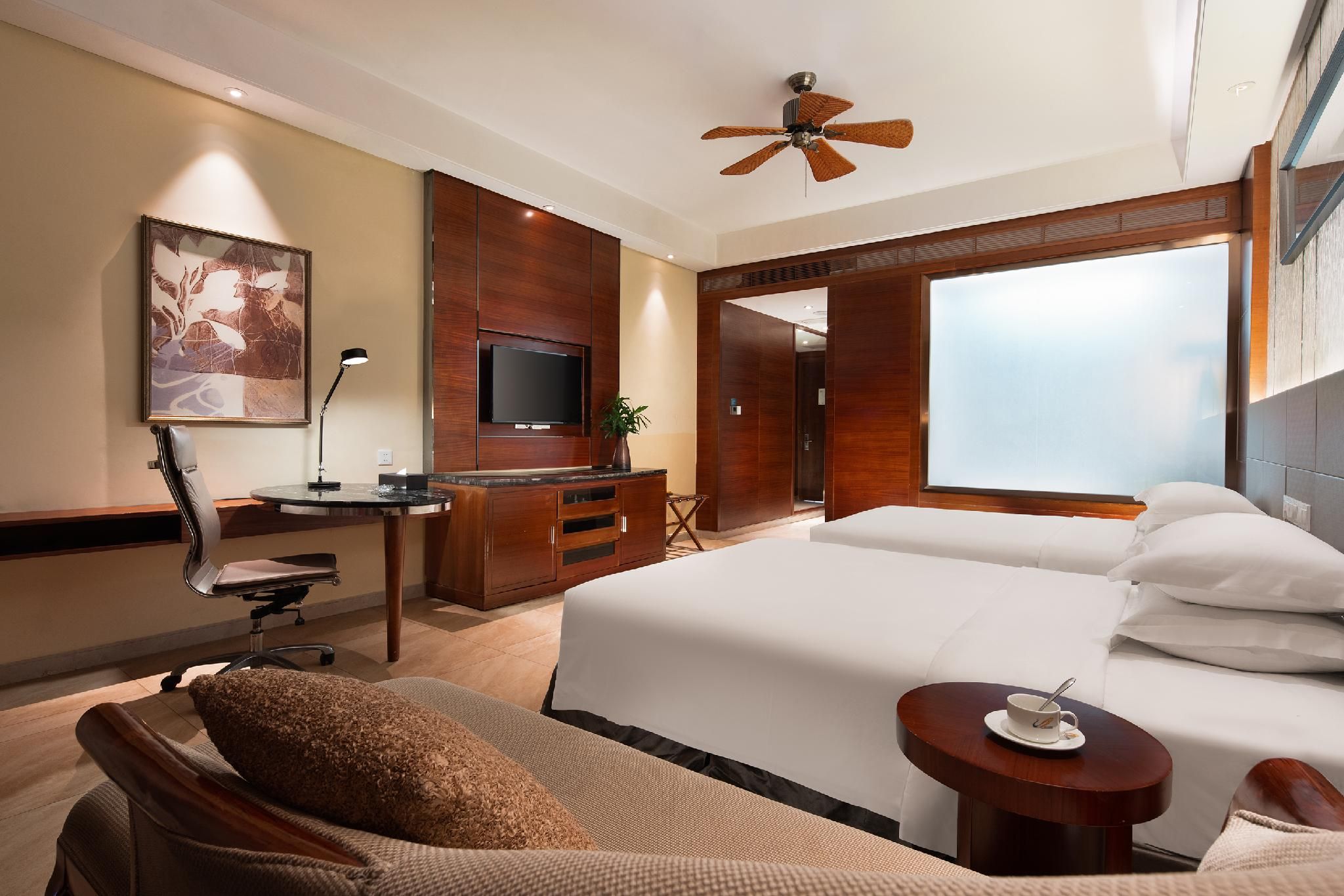 Twin Room with Balcony and View