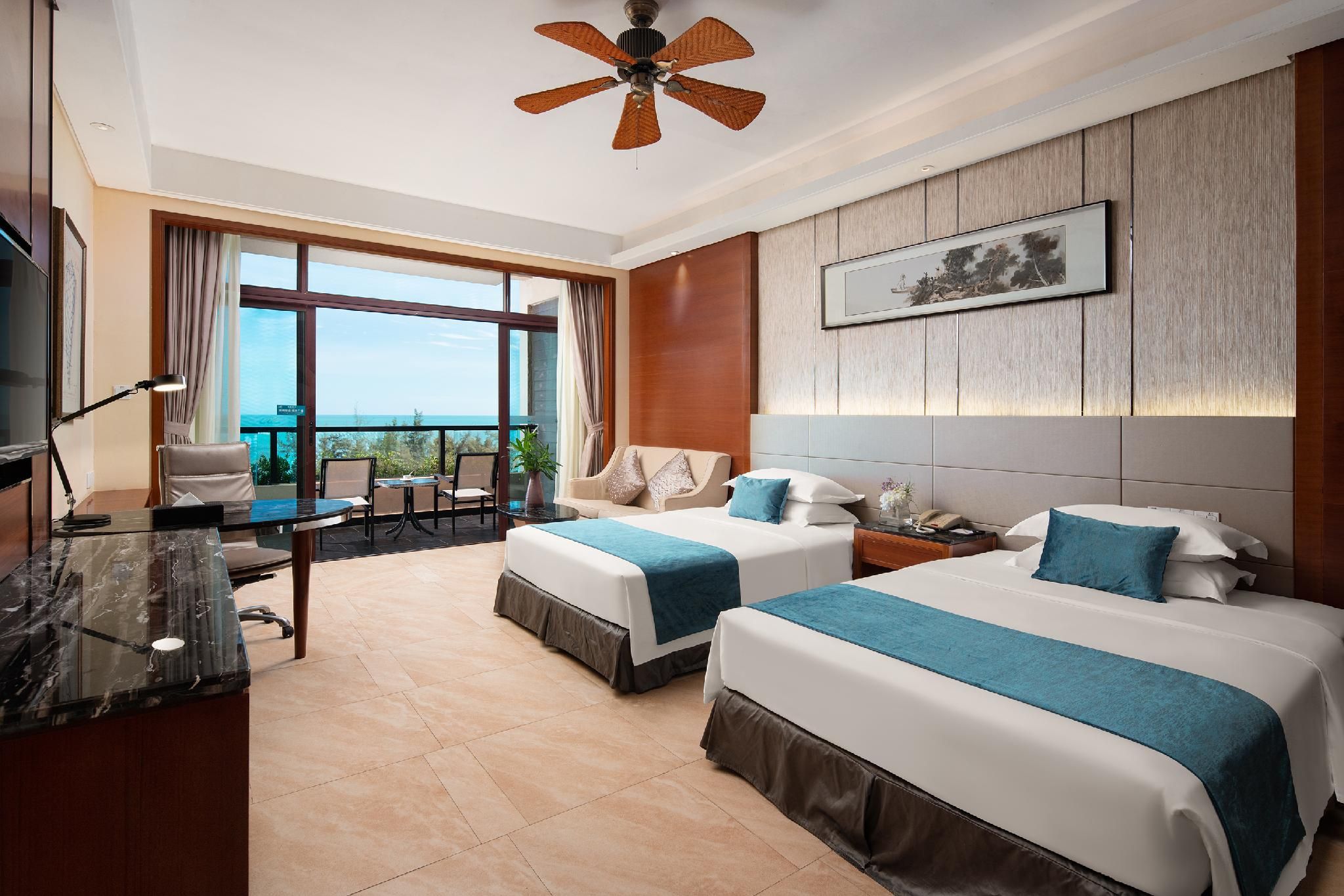 Sea View Twin Room with Balcony
