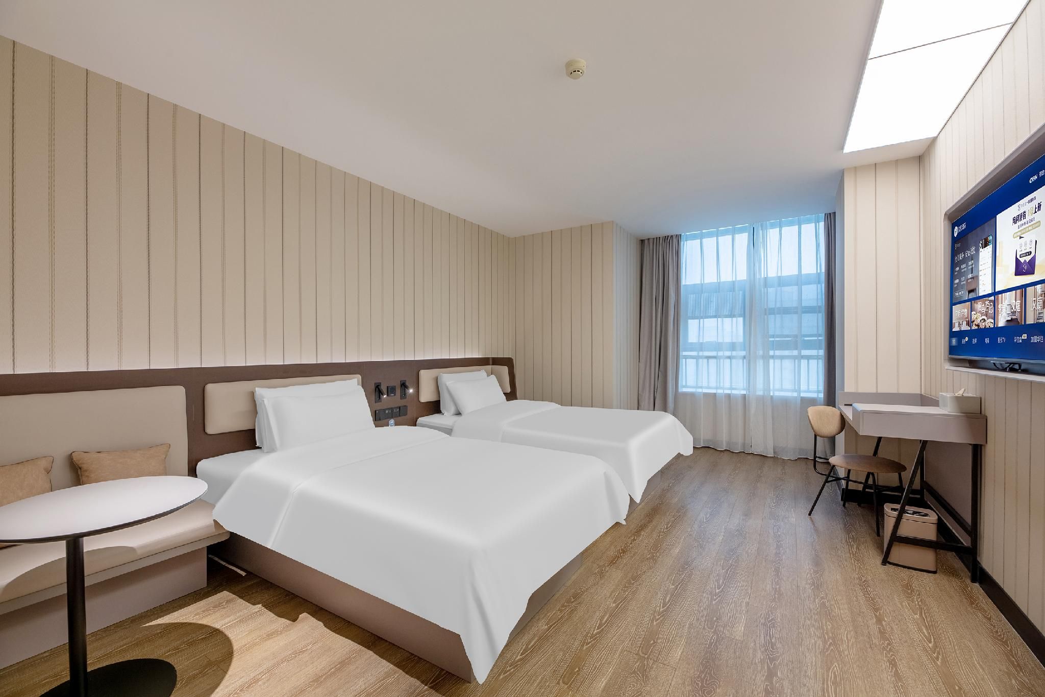 Hanting Hotel Xingtai College Senior Twin Room-Family