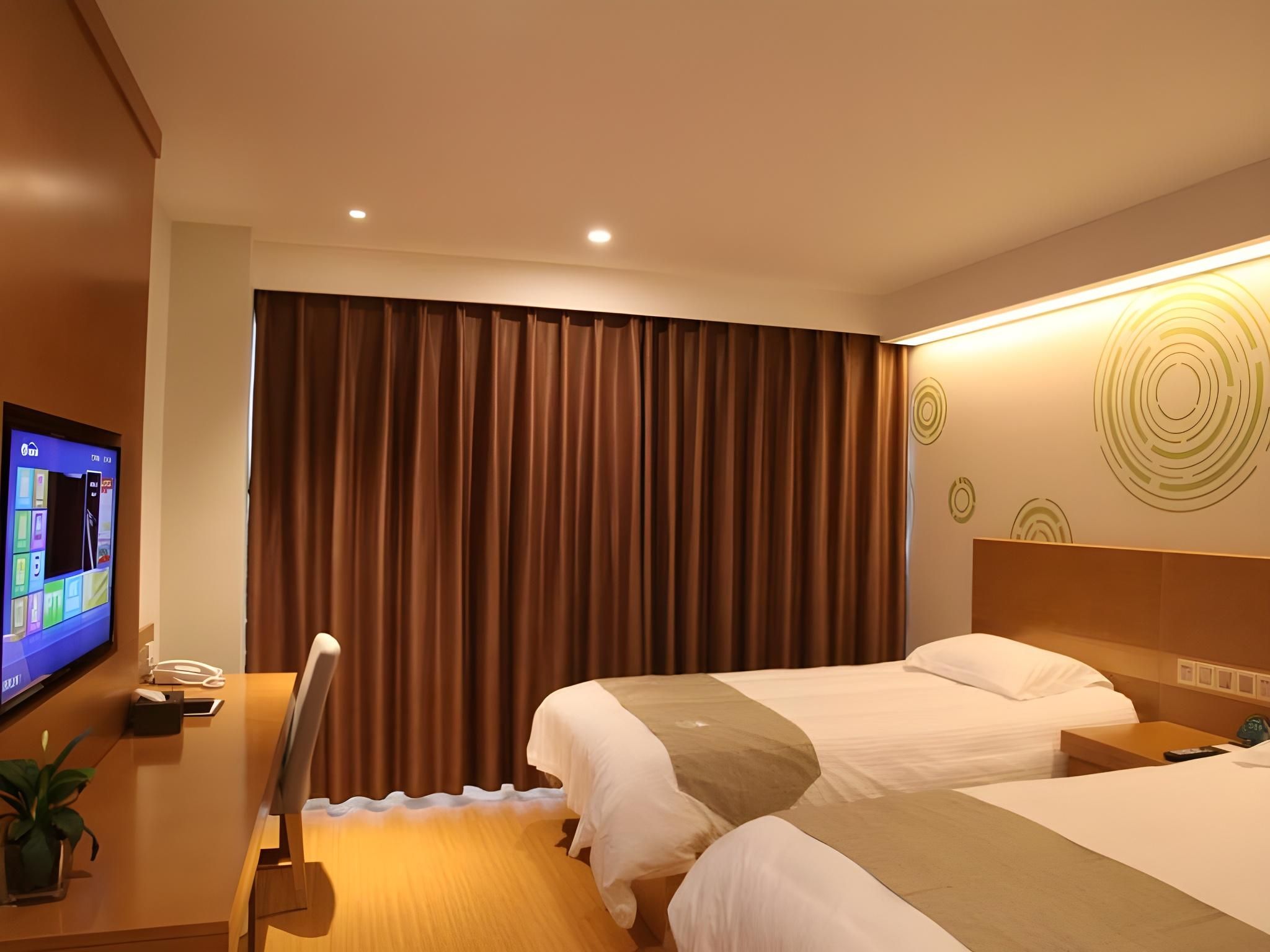 GreenTree Inn Xingtai Development Zone Zhongxing Road International Metro Hotel Guest Twin Room