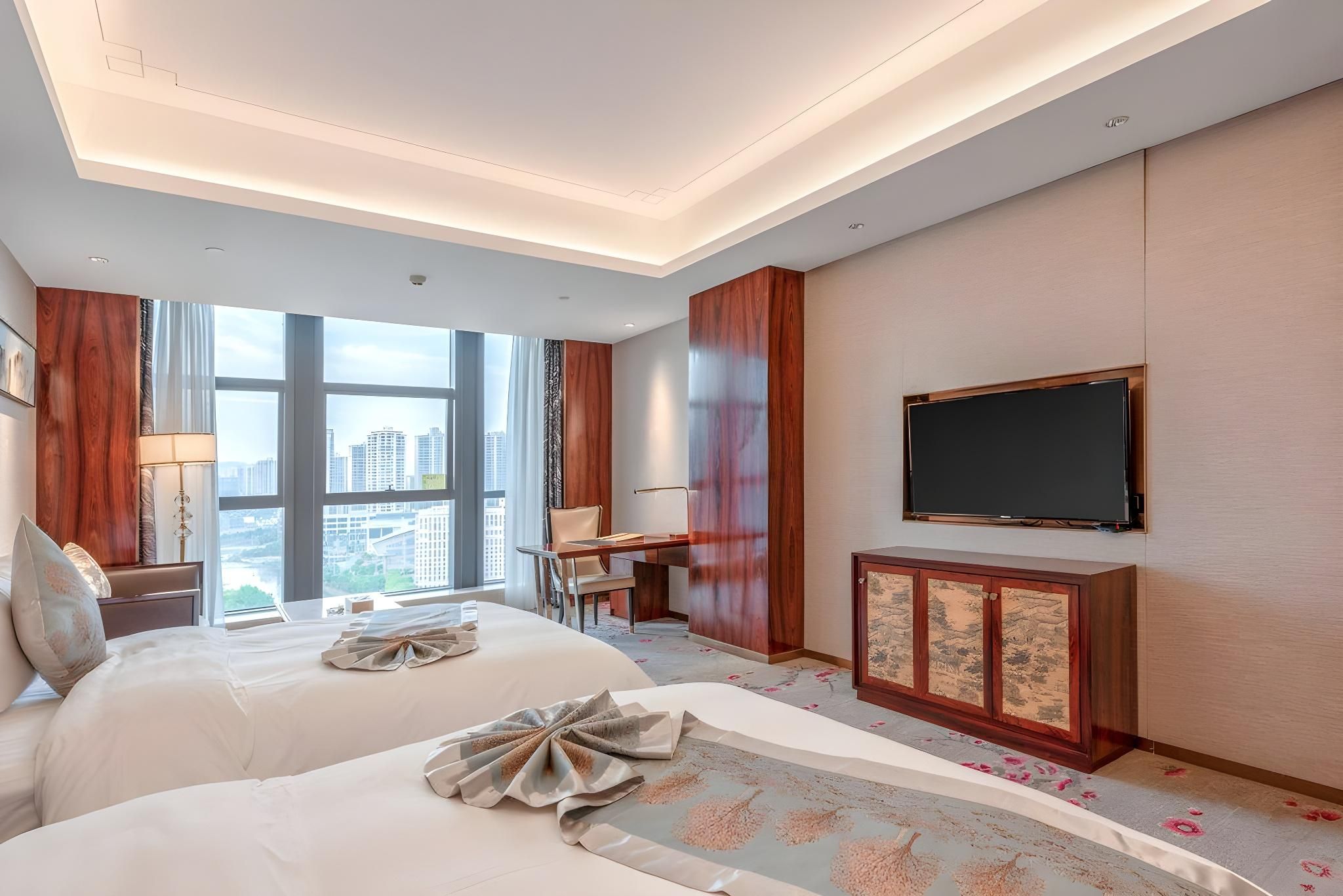 Tongren Zhusha Grand Hotel Fanjingshan Avenue Branch Premier Twin Room, River-View 3