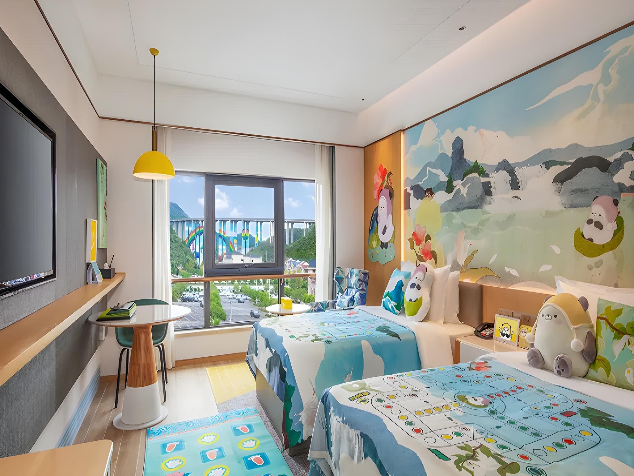 2 Double Standard Mountain View Kids Theme