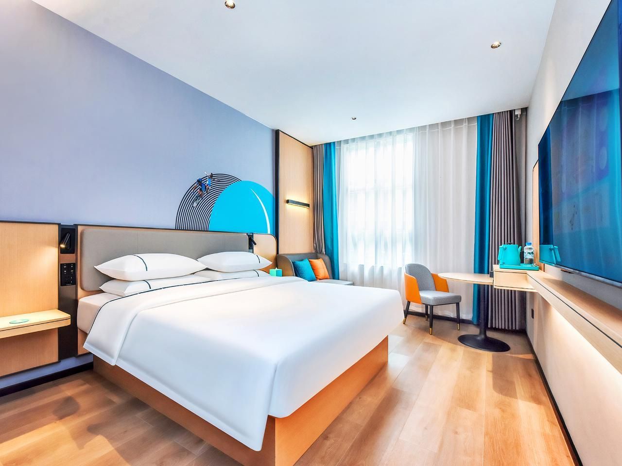 City Comfort Inn Guizhou Tongren Yinjiang County Wenxing Xuefu Dossen - Intelligent Superior 1 Bed Room