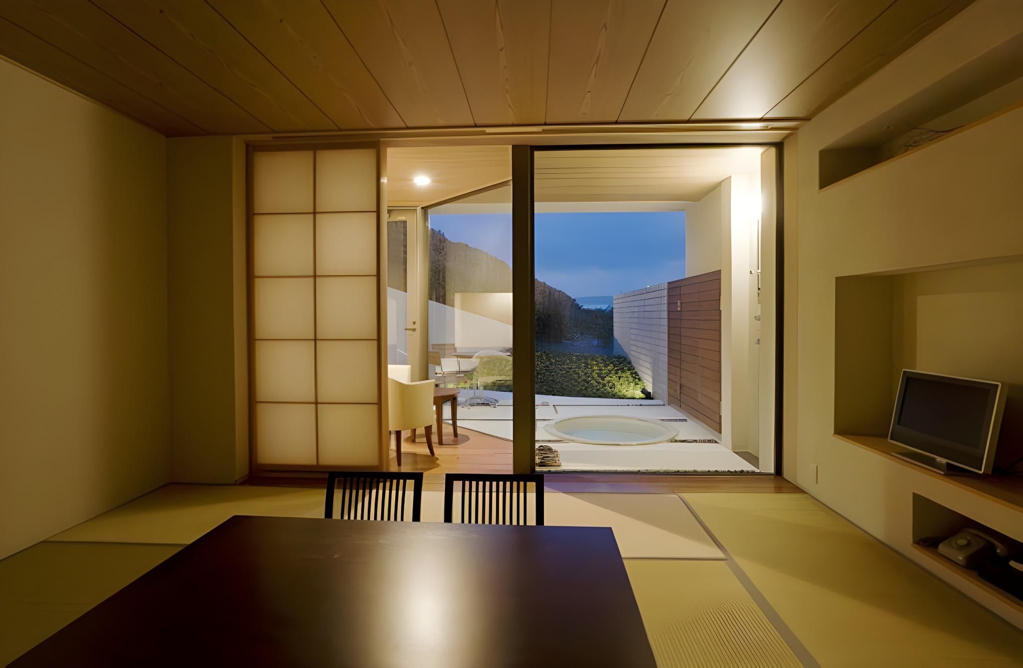 Japanese Room with Open-Air Bath