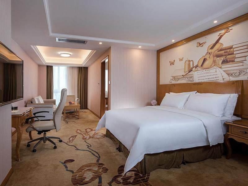 Vienna International Hotel Guangxi Dongxing Second Bridge Port High-speed Railway Station Executive Suite