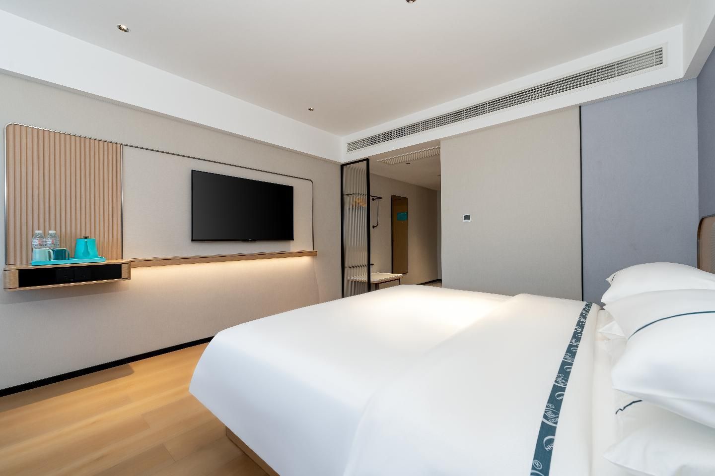 City Comfort Inn Fangchenggang High-speed Railway Station Economic Development Zone Dossen - Zhineng Deluxe Bed Room