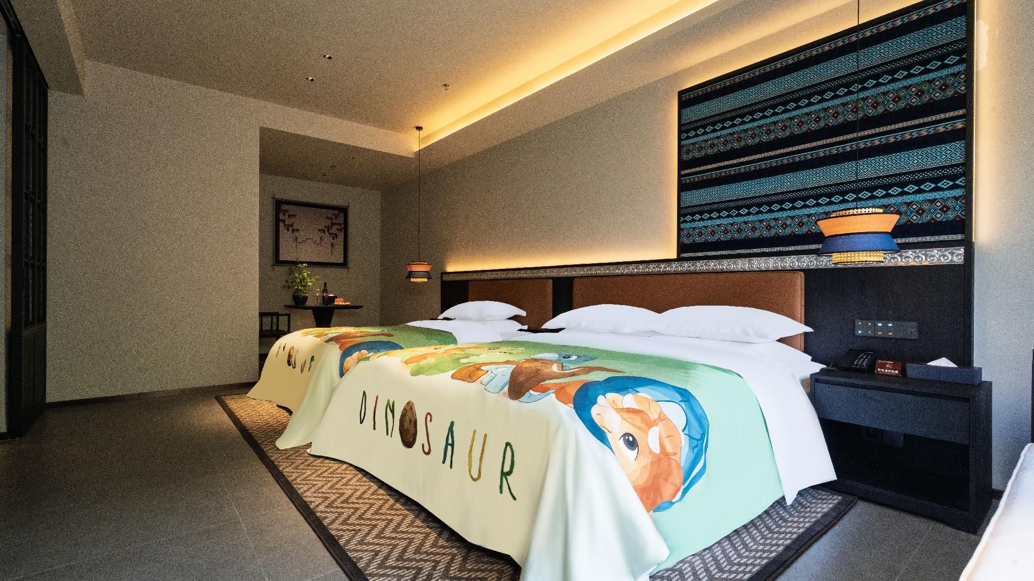 Room with Bunk Bed and Shared Bathroom