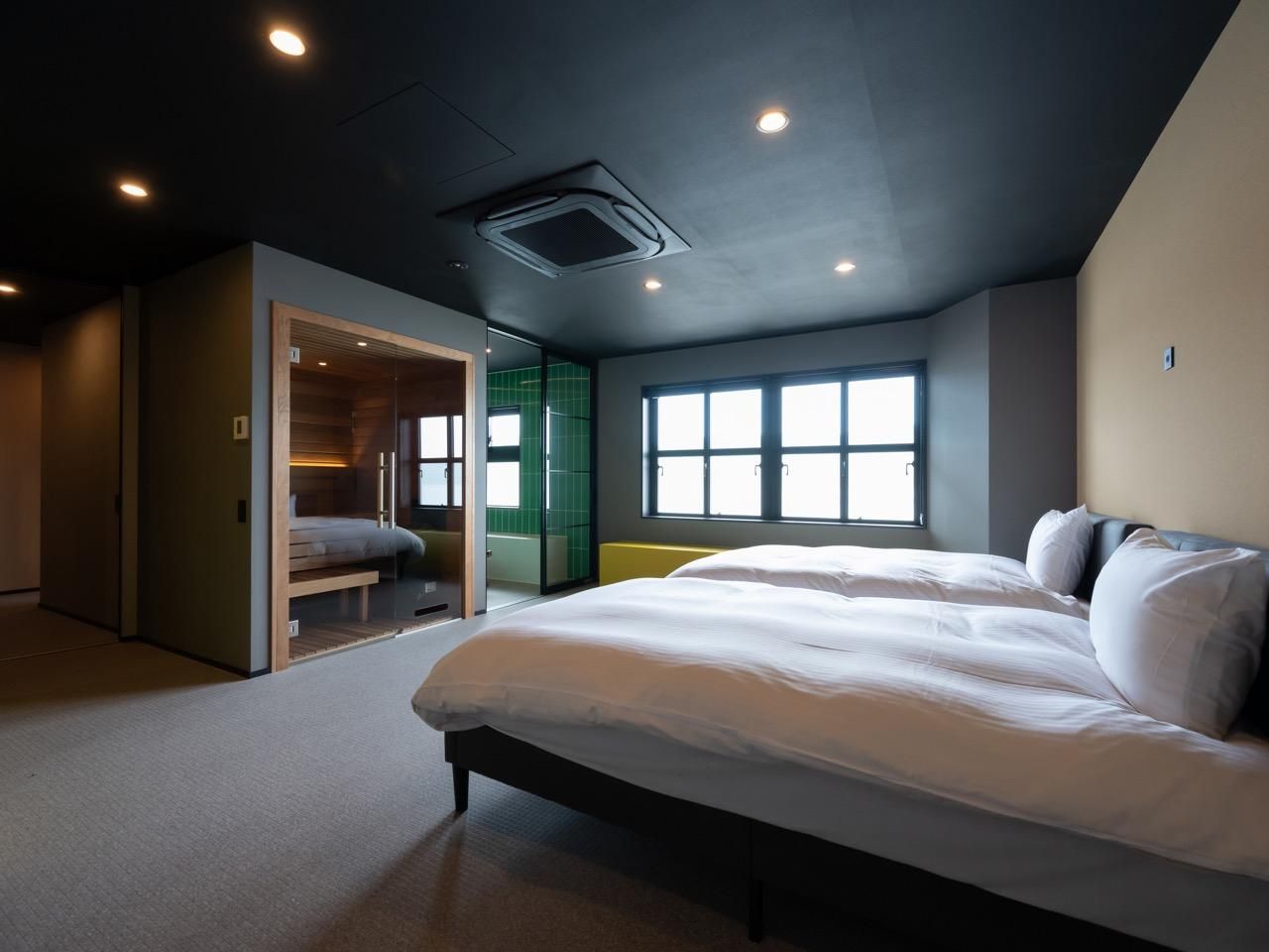 2nd-3rd Floor Standard Lake View Room with Sauna