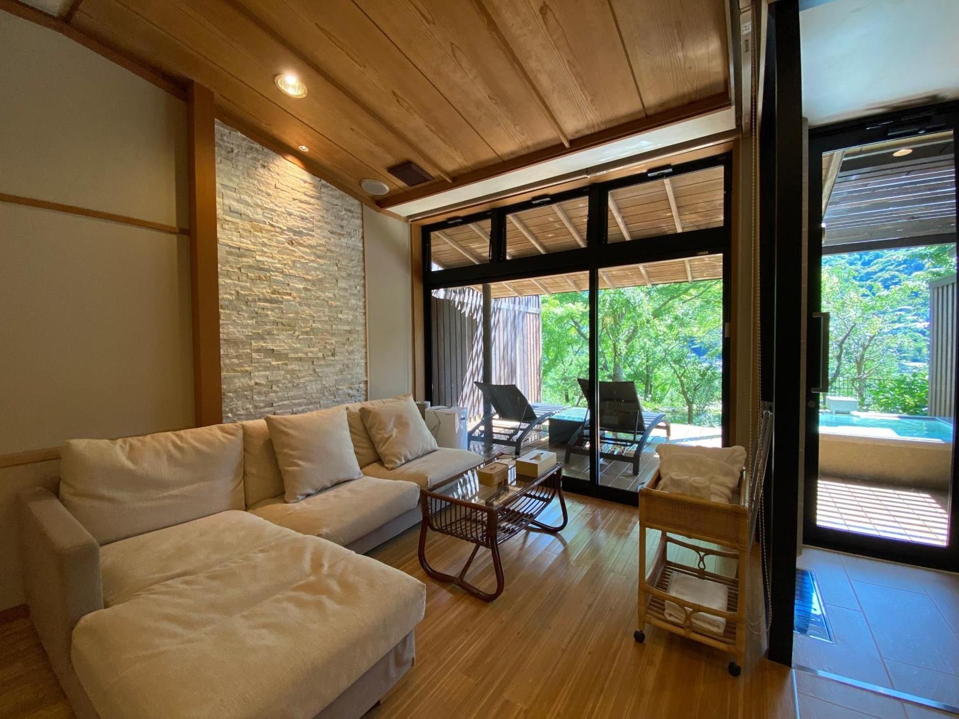 Twin Room with Open-Air Bath