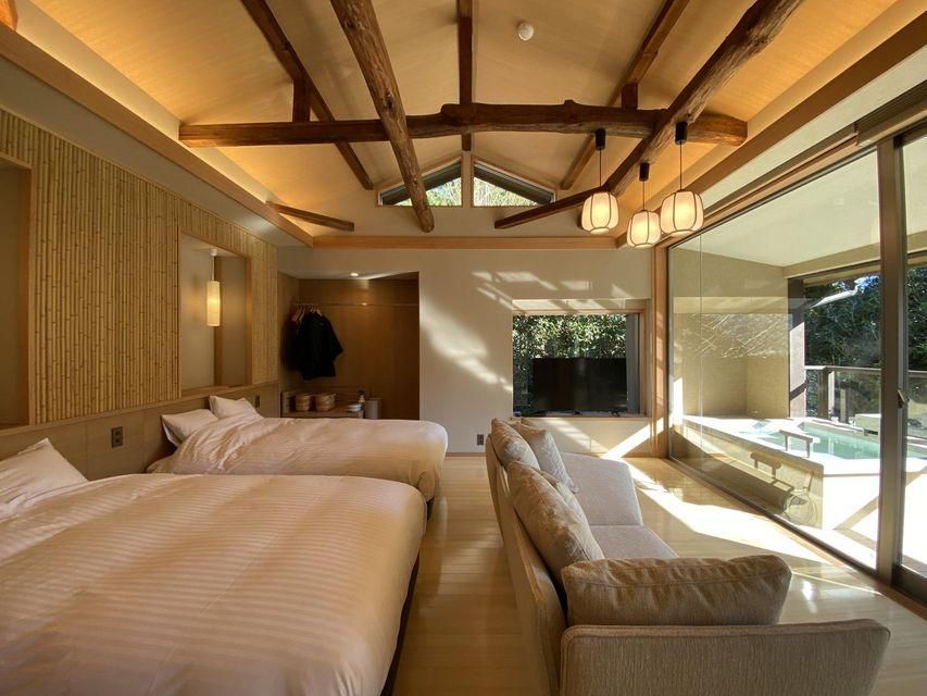 Montain View Japanese-Western Room with Open Air Bath 45m2