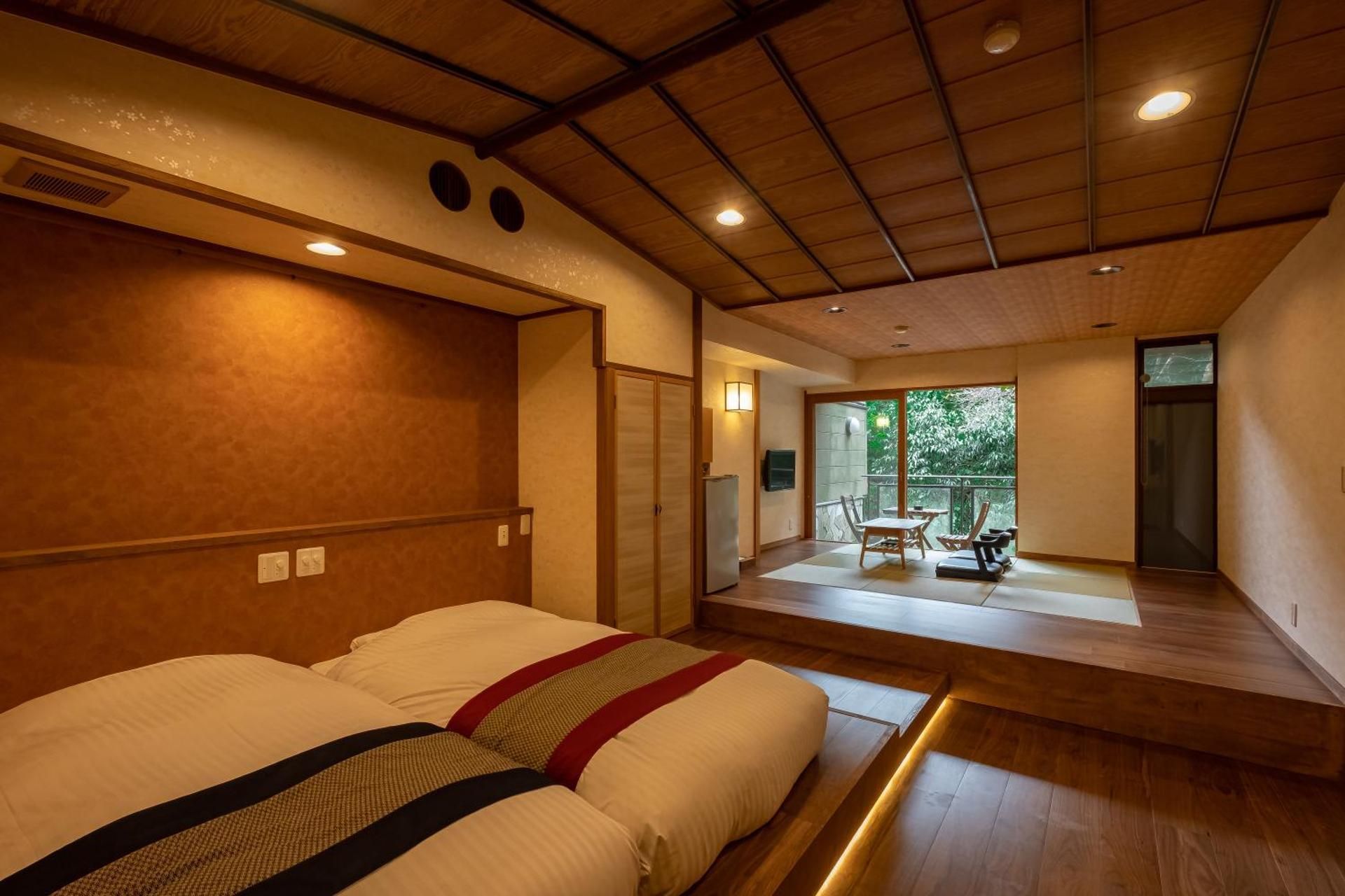 Japanese Style Room with Open-Air Bath