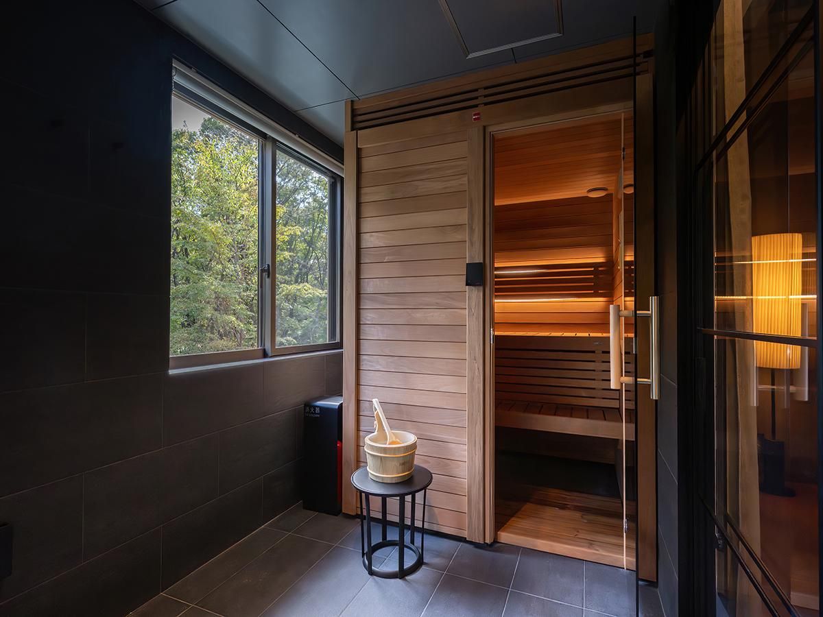 Deluxe Twin with Private Sauna