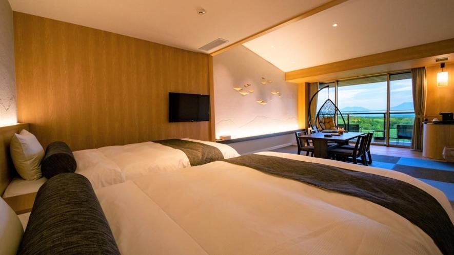 New Building Third Floor Premium Japanese-Western Style Room
