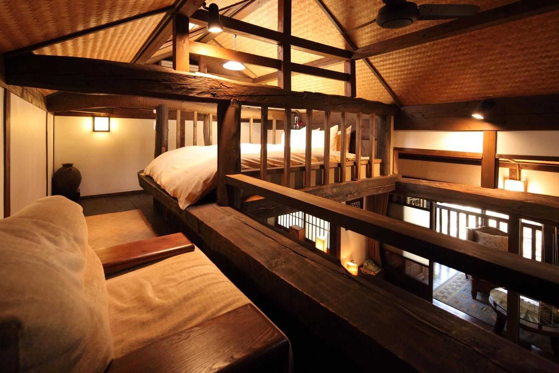 Japanese-Style Double Room with Private Bathroom with Terrace and Loft - Annex - Adult Only