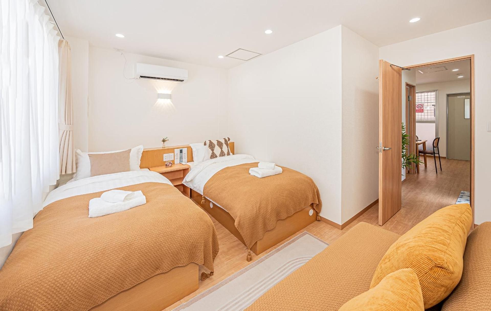 Two-Bedroom Apartment with Balcony