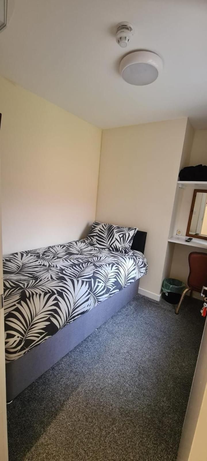 Single Room with Shared Shower and Toilet