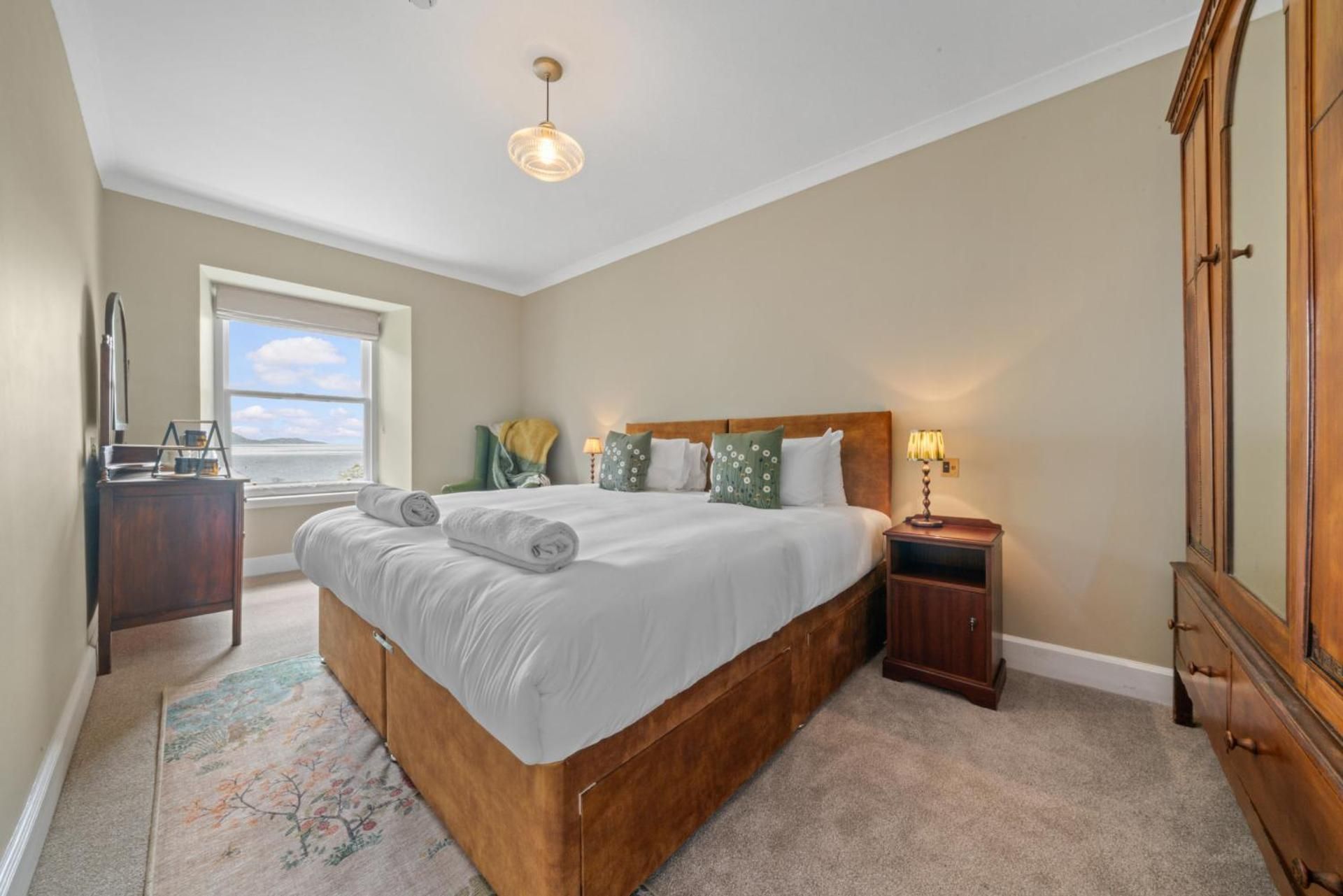 Cuilcheanna House - Onich, Fort William Queen Room with Sea View