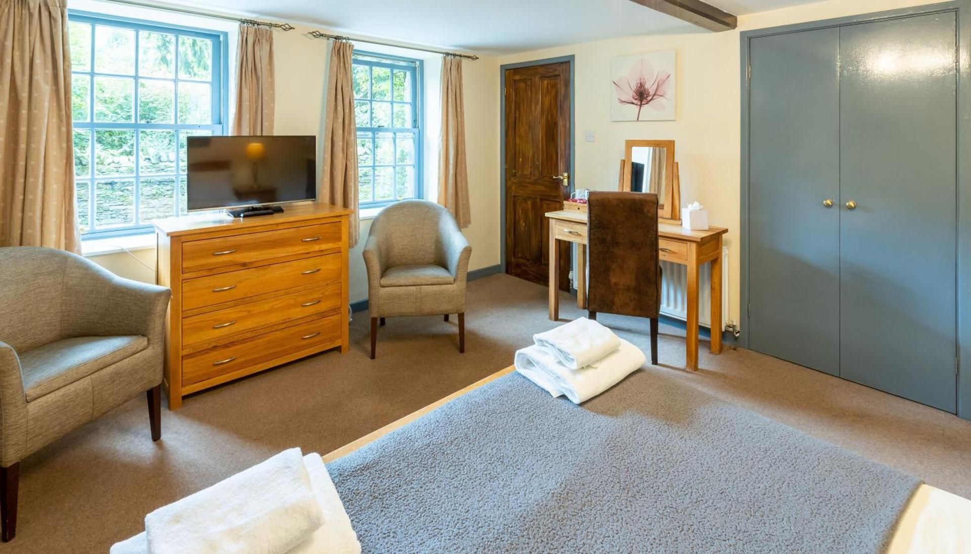 Family Room with Bathroom