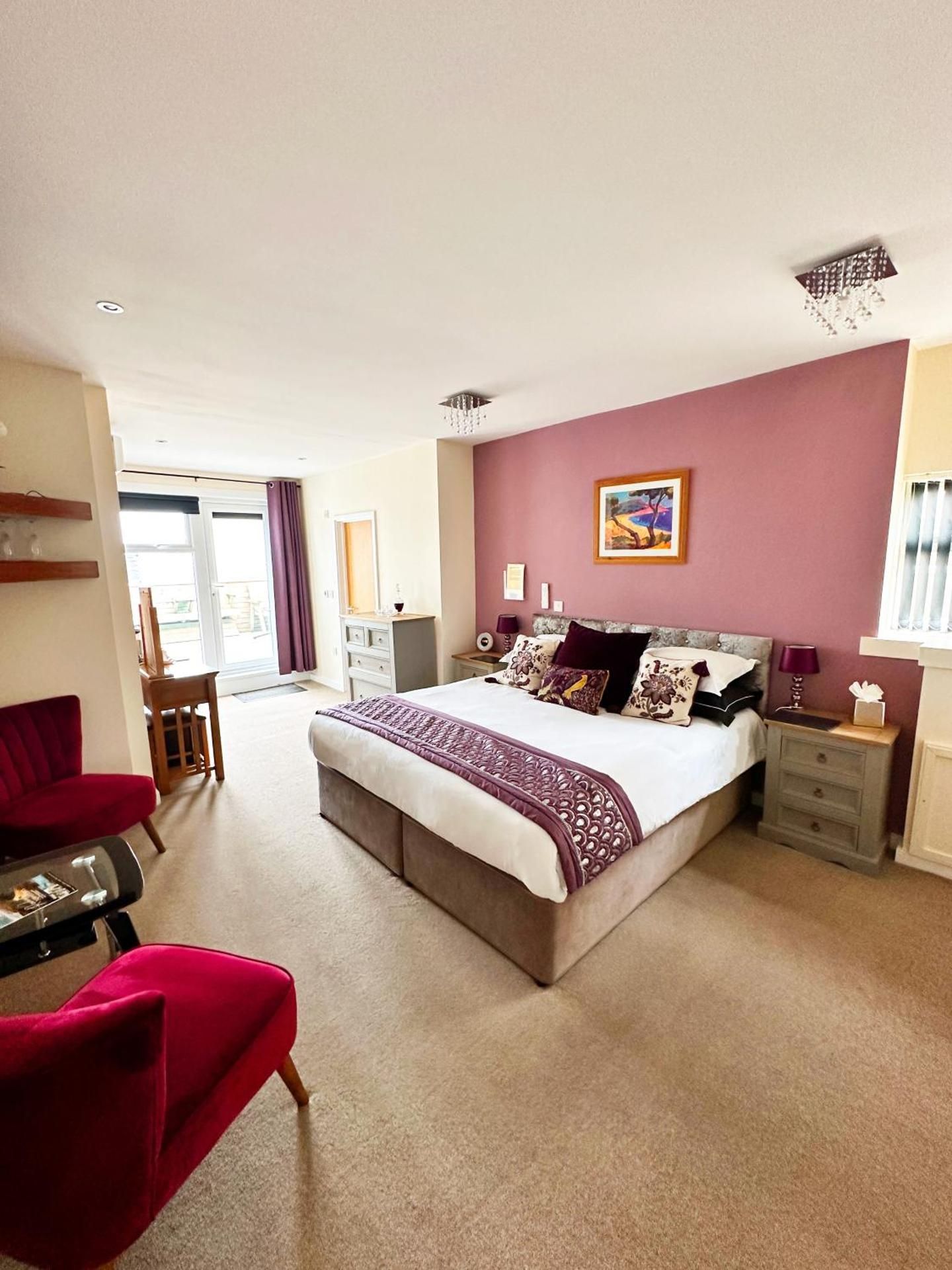 Superior Sea View Super King Size with Decking 