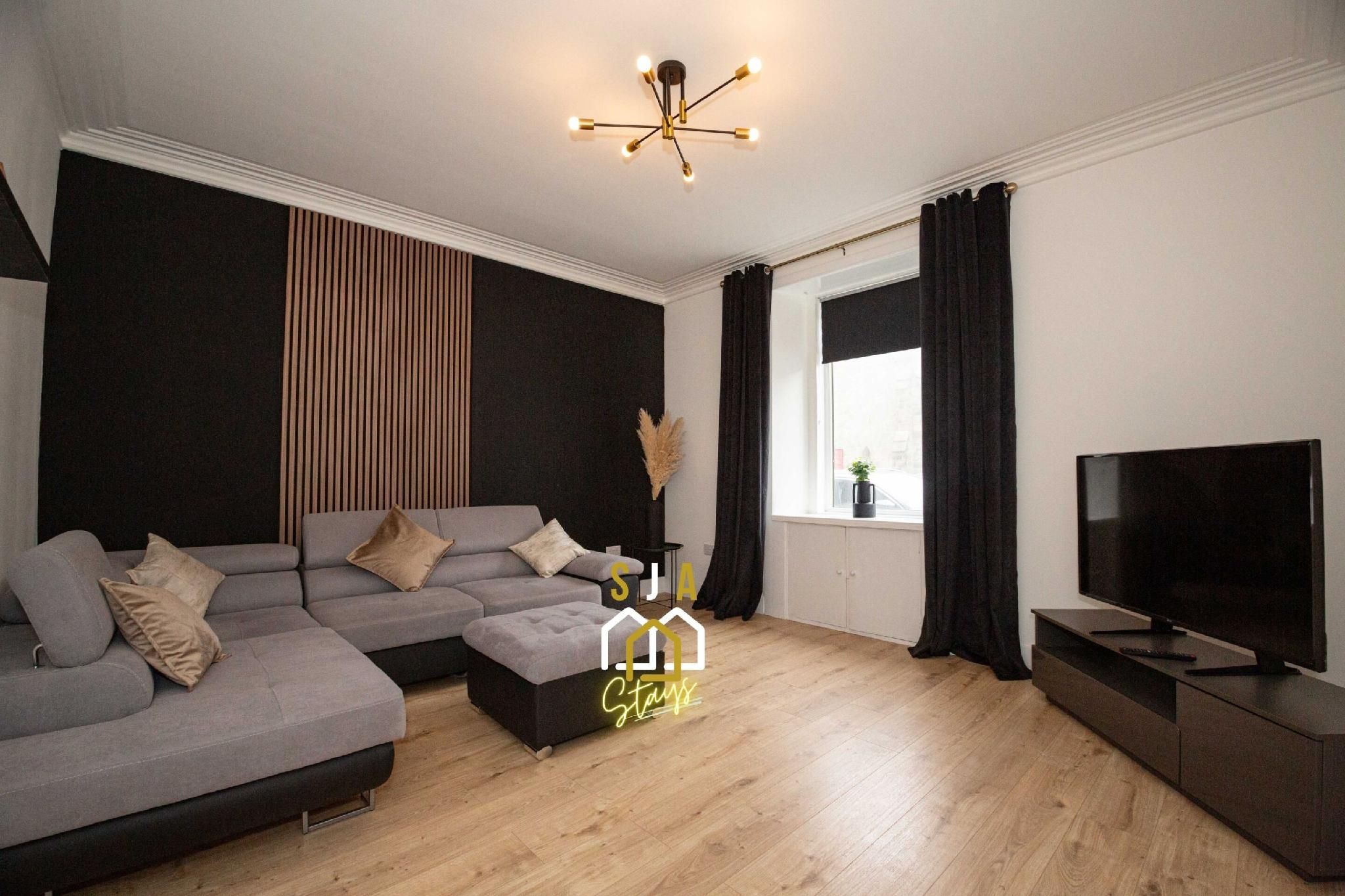 Queen Street Stay - SJA Stays - Modern 2 Bed Apartment Queen Street Stay