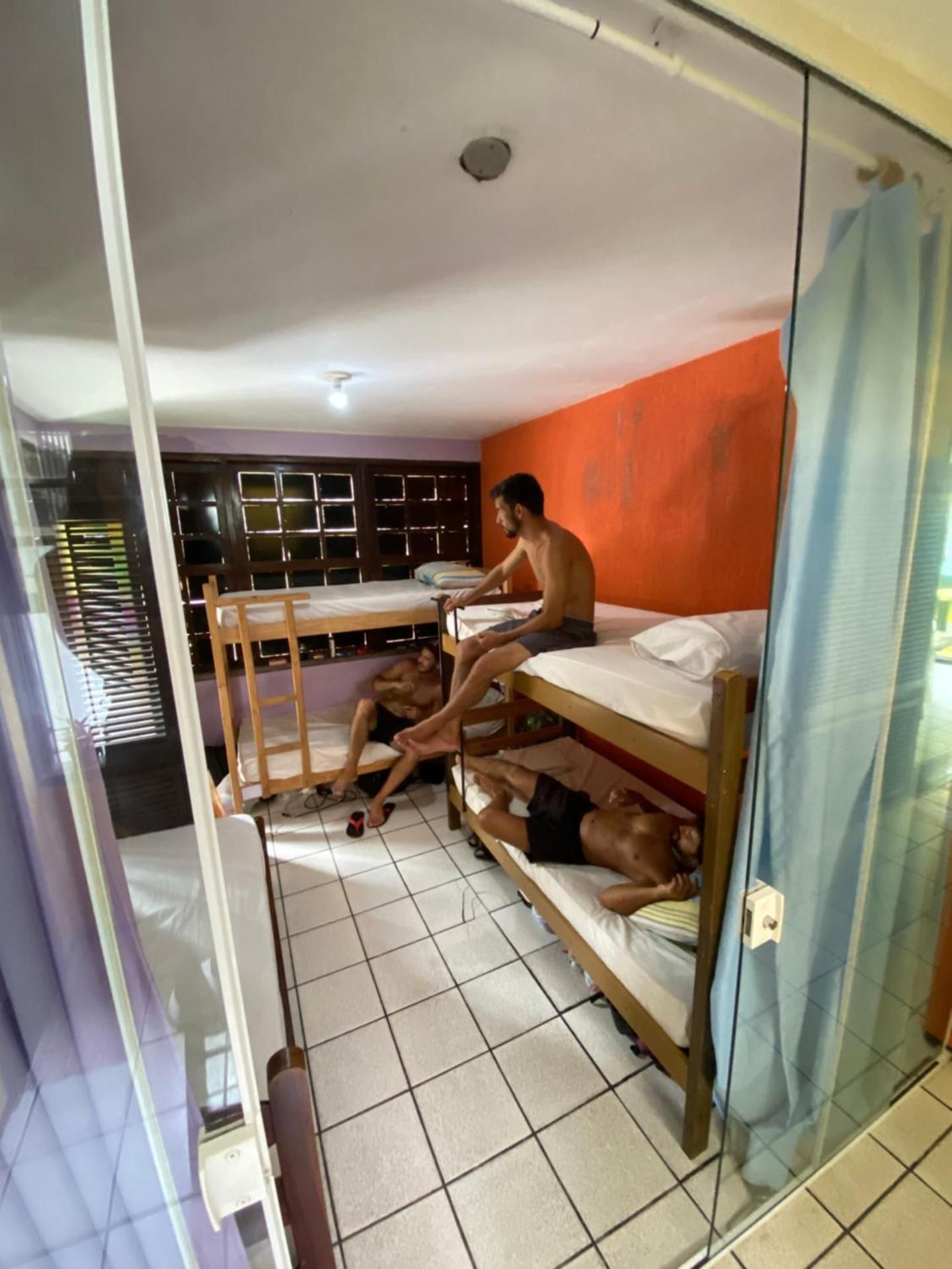 Bunk Bed in Male Dormitory Room 