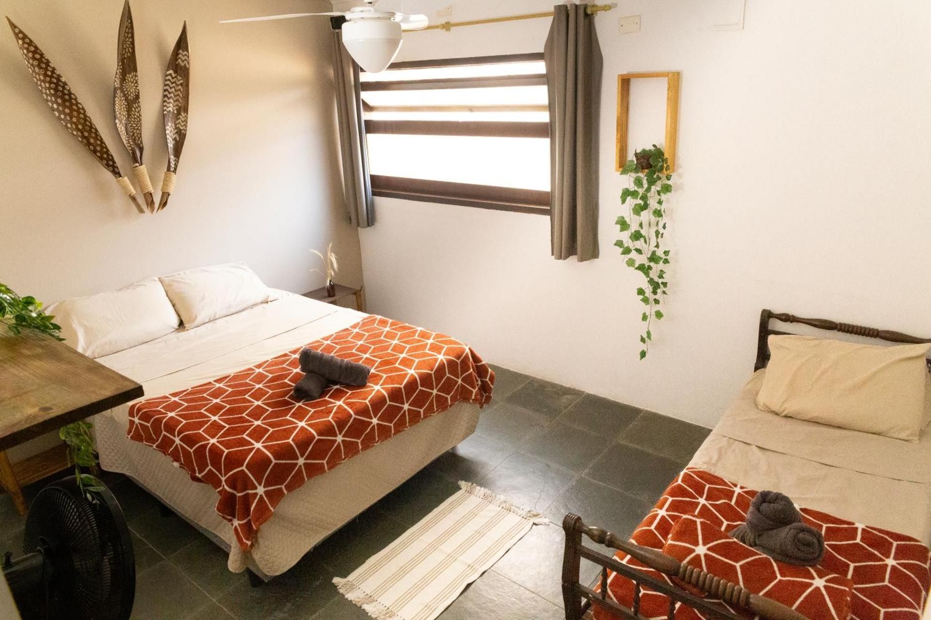 Economy Quadruple Room with Shared Bathroom