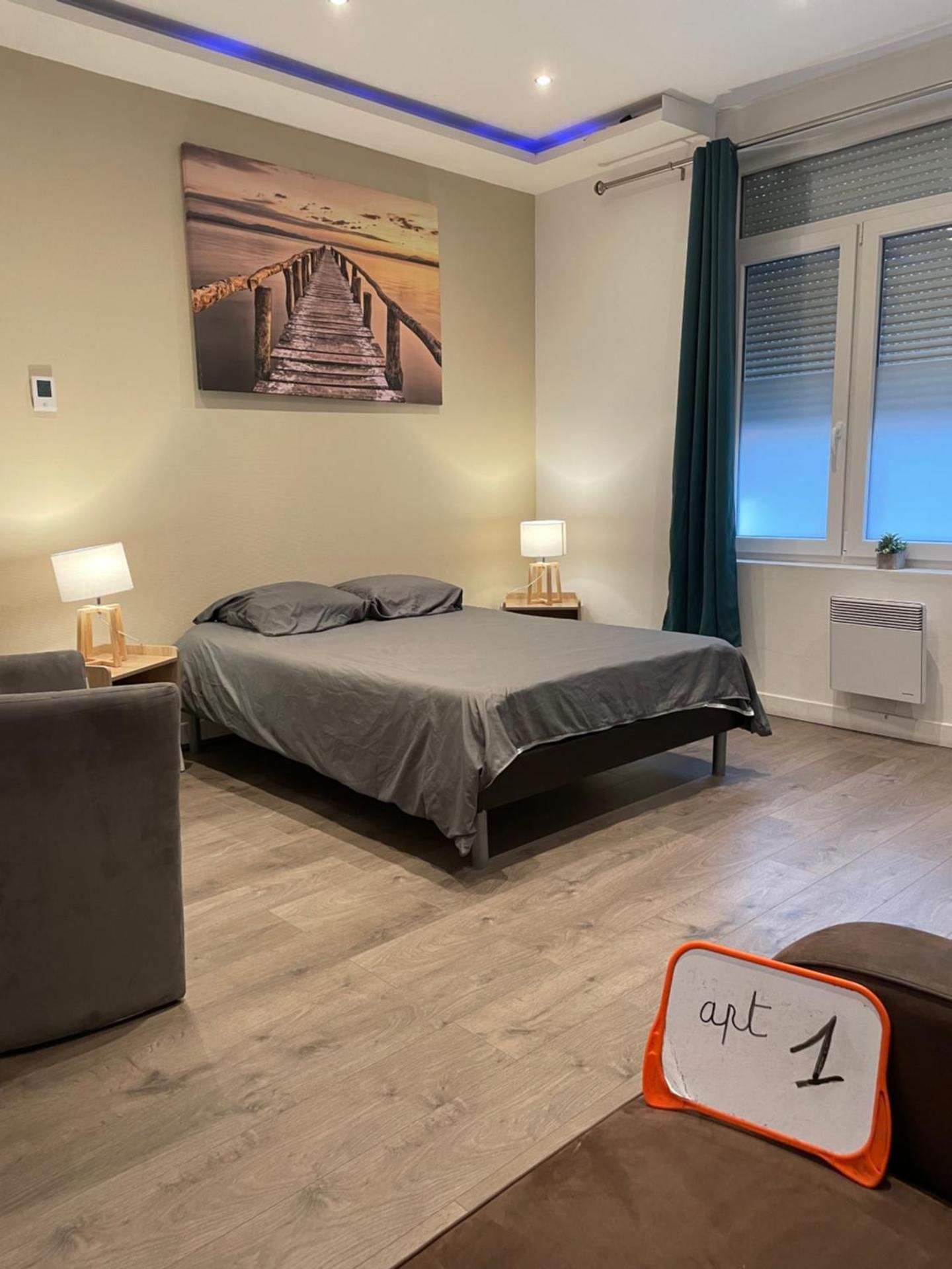 One-Bedroom Apartment with Terrace