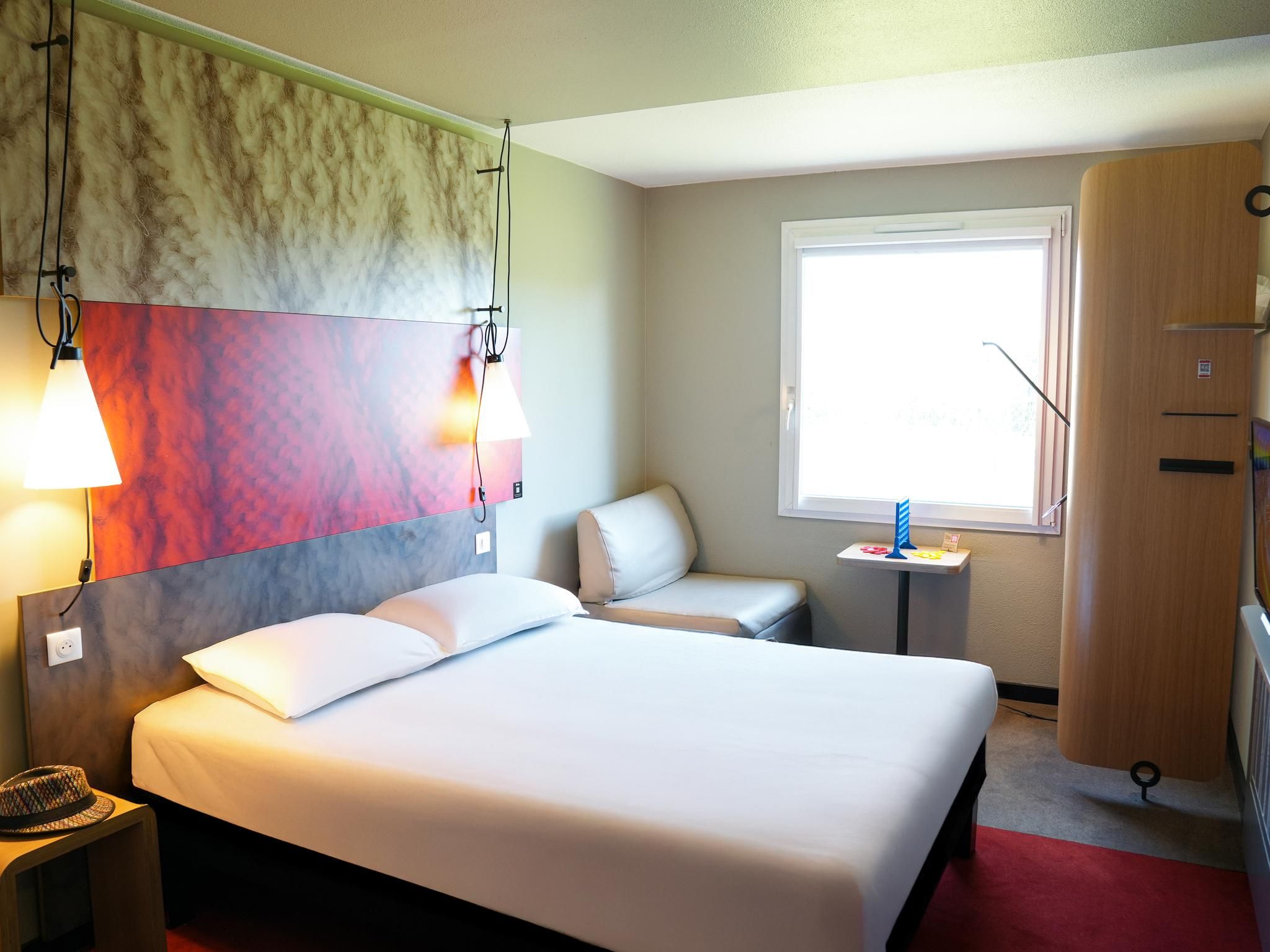 Standard Room with A Double Bed and A Sofa Bed for A Child