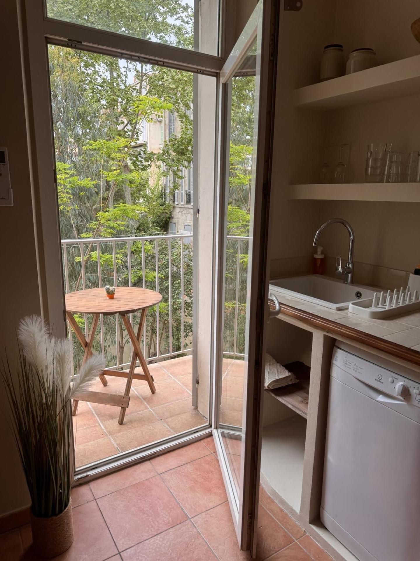 Apartment with Balcony