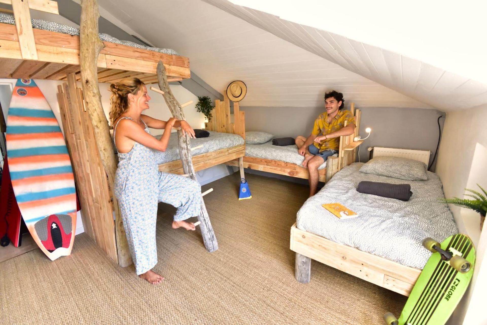 Single Bed in 4-Bed Dormitory Room