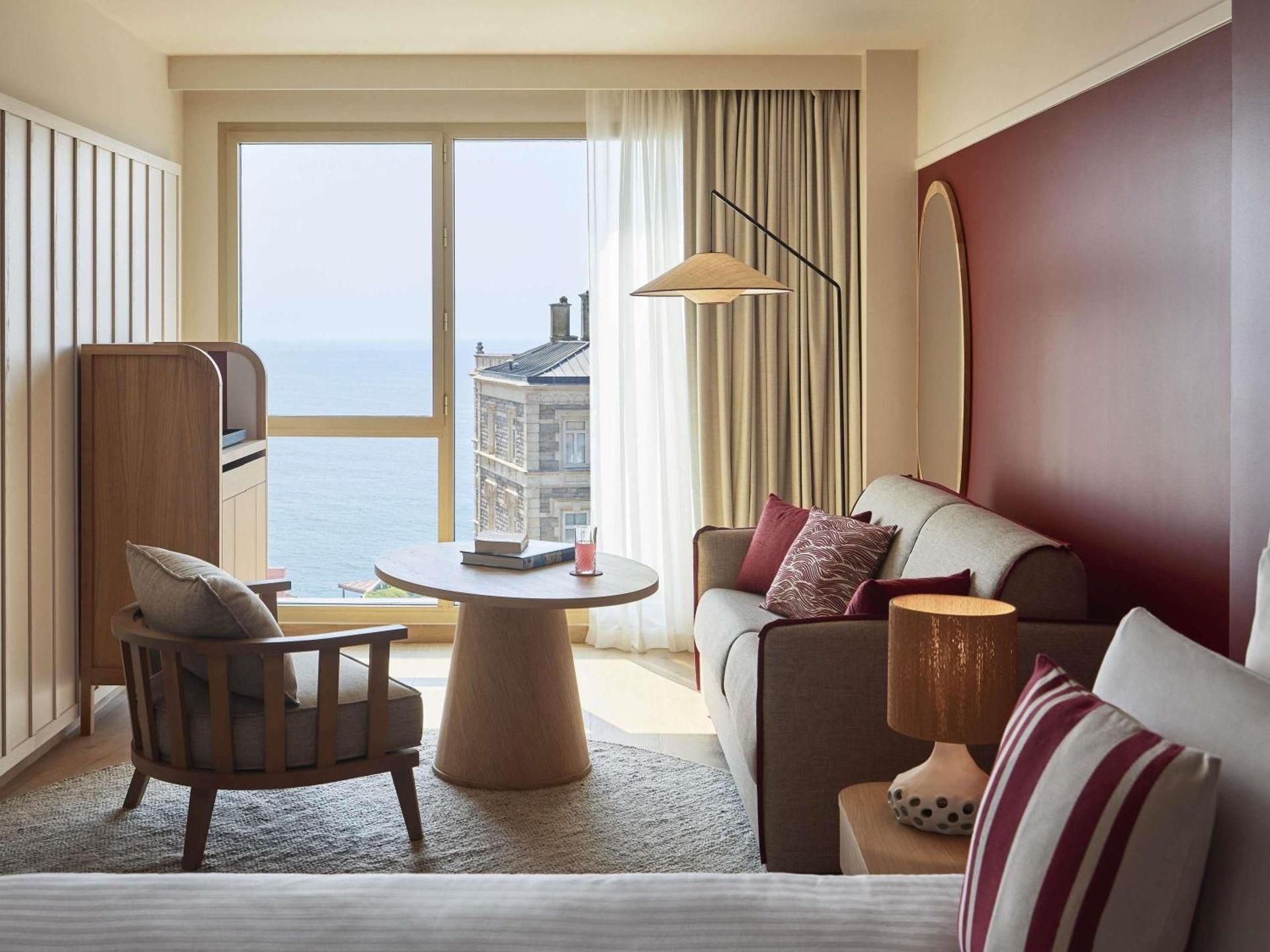 Junior King Suite with Sofa Bed and Ocean View