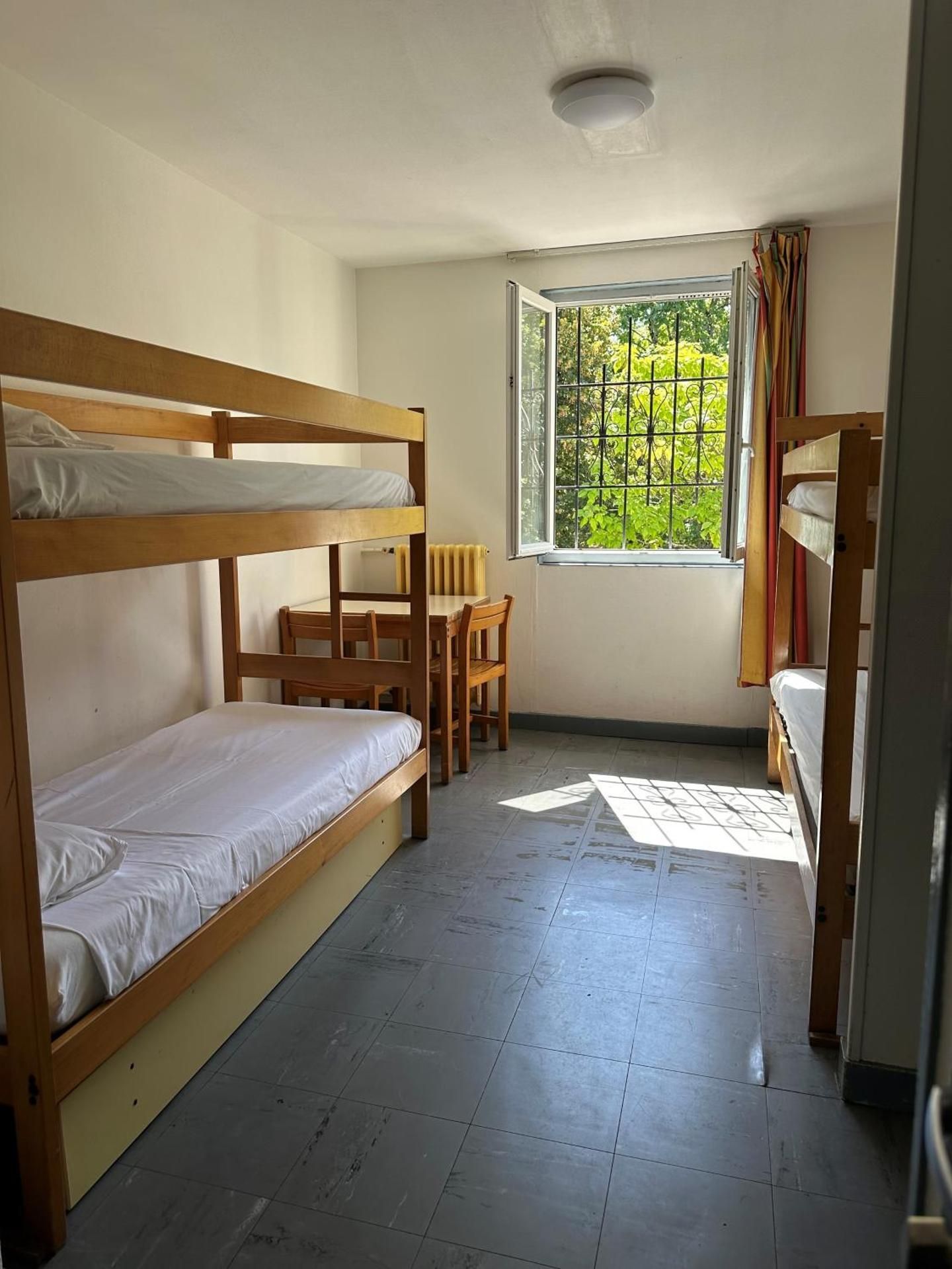 Bed in Male Dormitory Room