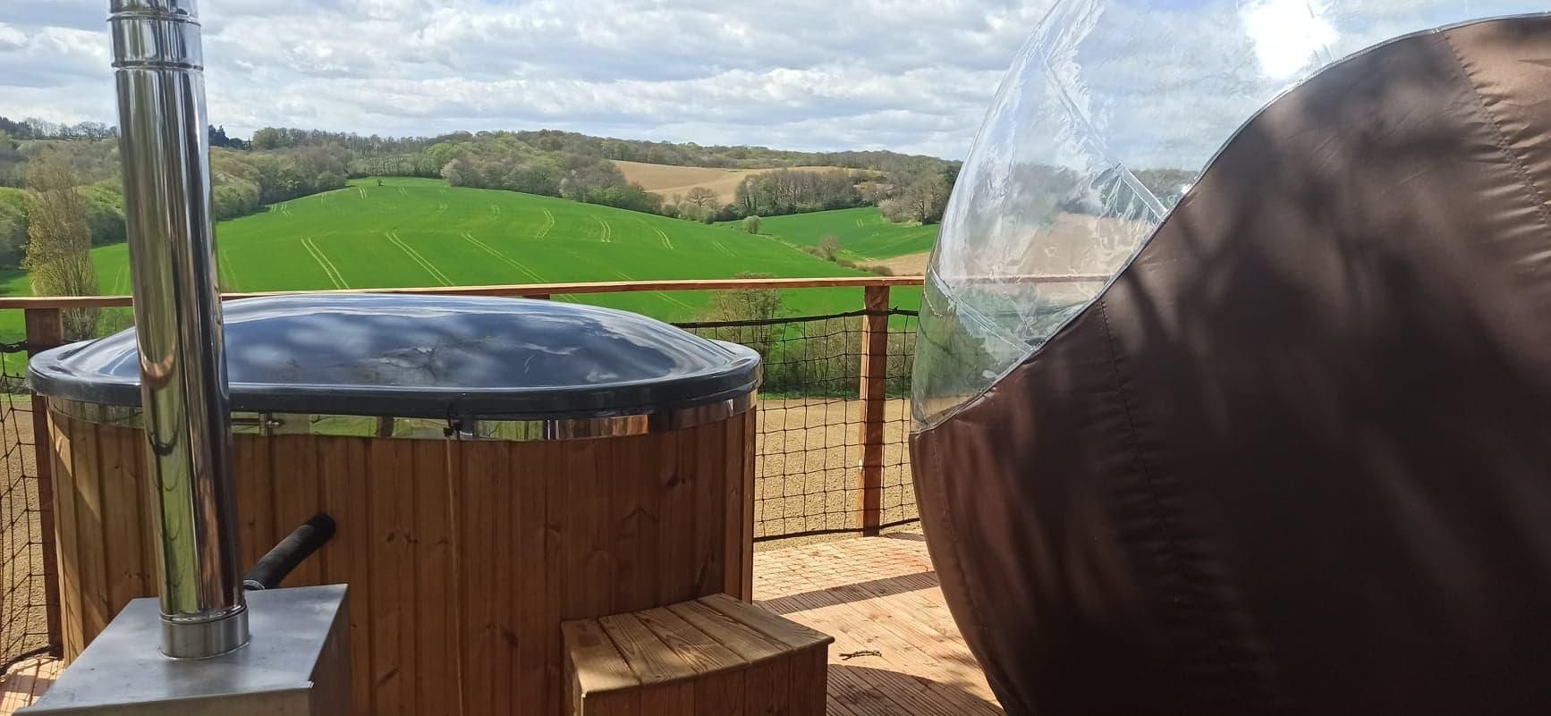 Maison dans les arbres-Panoramique-Salle de bain
