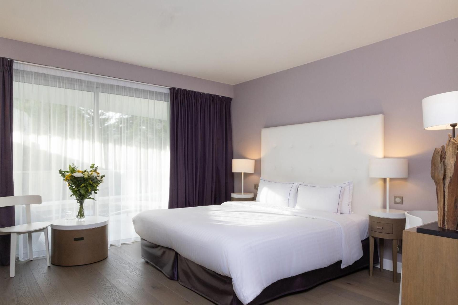 Two connecting family comfort rooms