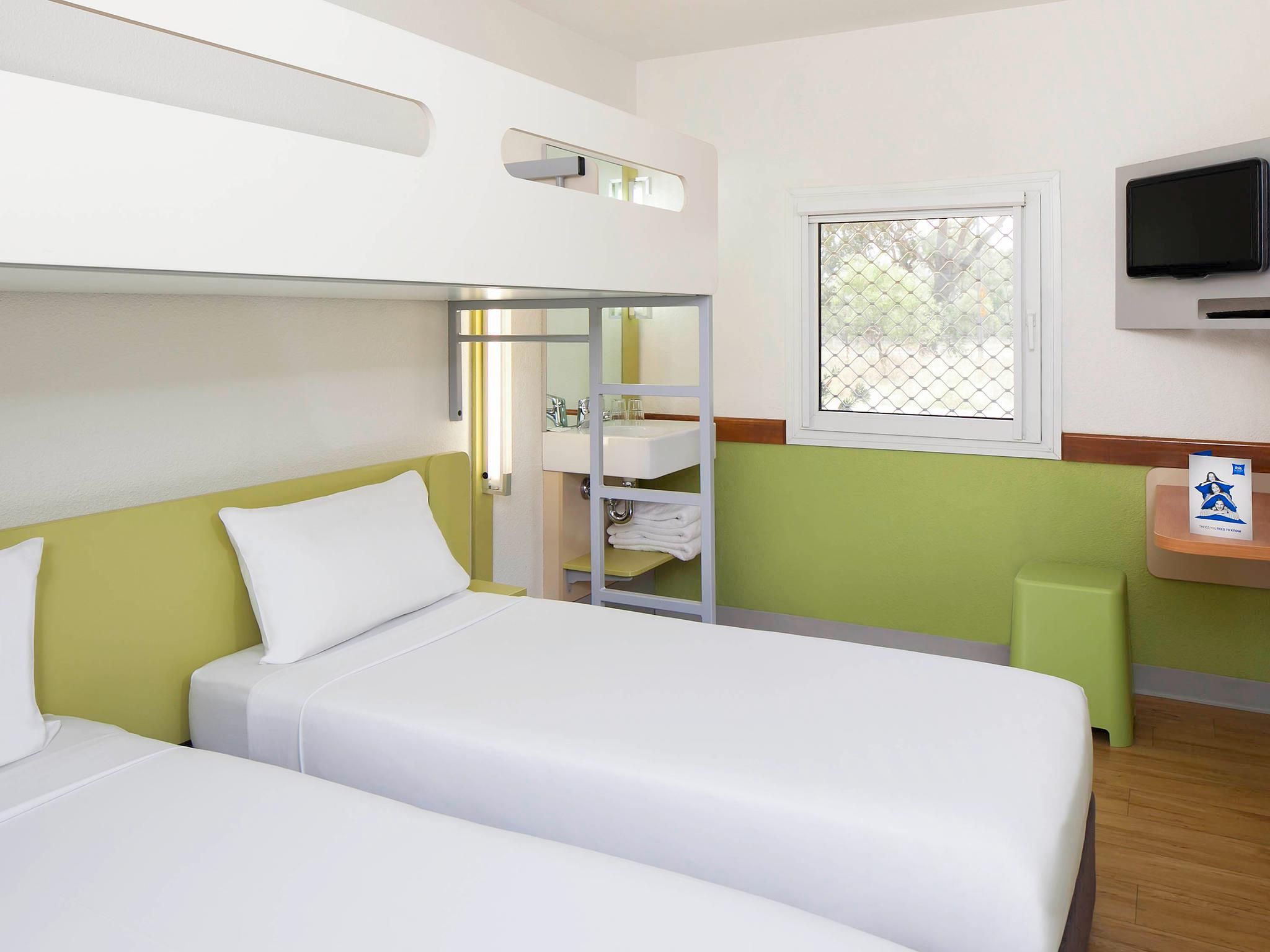 ROOM - 2 single beds + 1 bunk bed