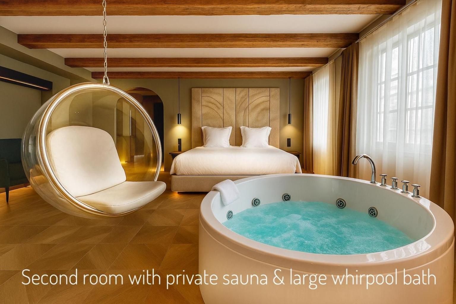 Two-Bedroom Suite - Private Sauna & Jacuzzi