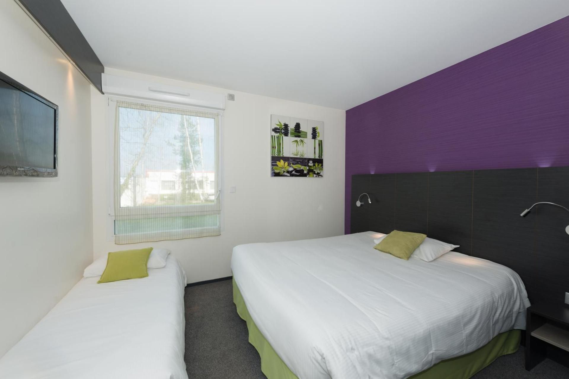  Triple Room with 1 Double bed and 1 Single Bed