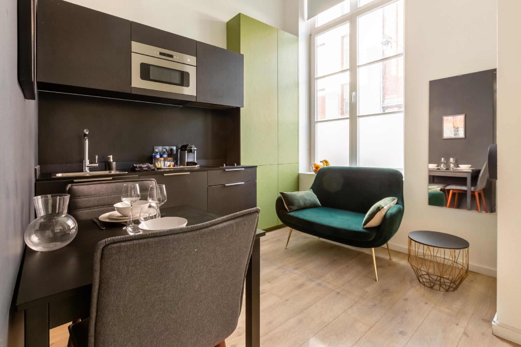 Appartement-Appartement-SDB privée avec douche-Vue sur la cour-Le Foch