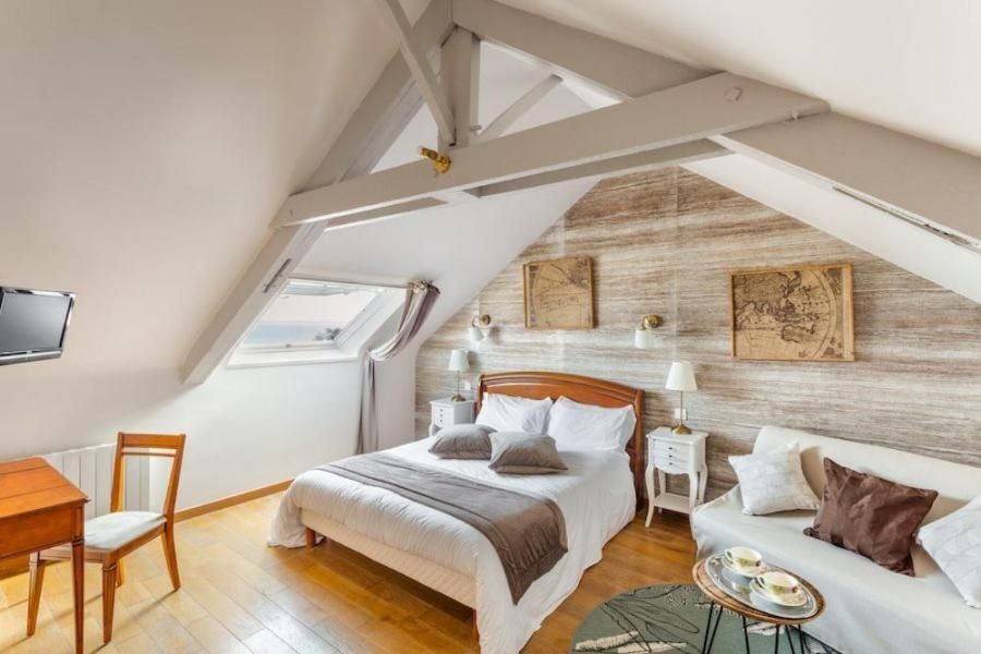 Chambres d'hôtes de la Metairie Du Vauhariot Deluxe Triple Room with Sea View 2