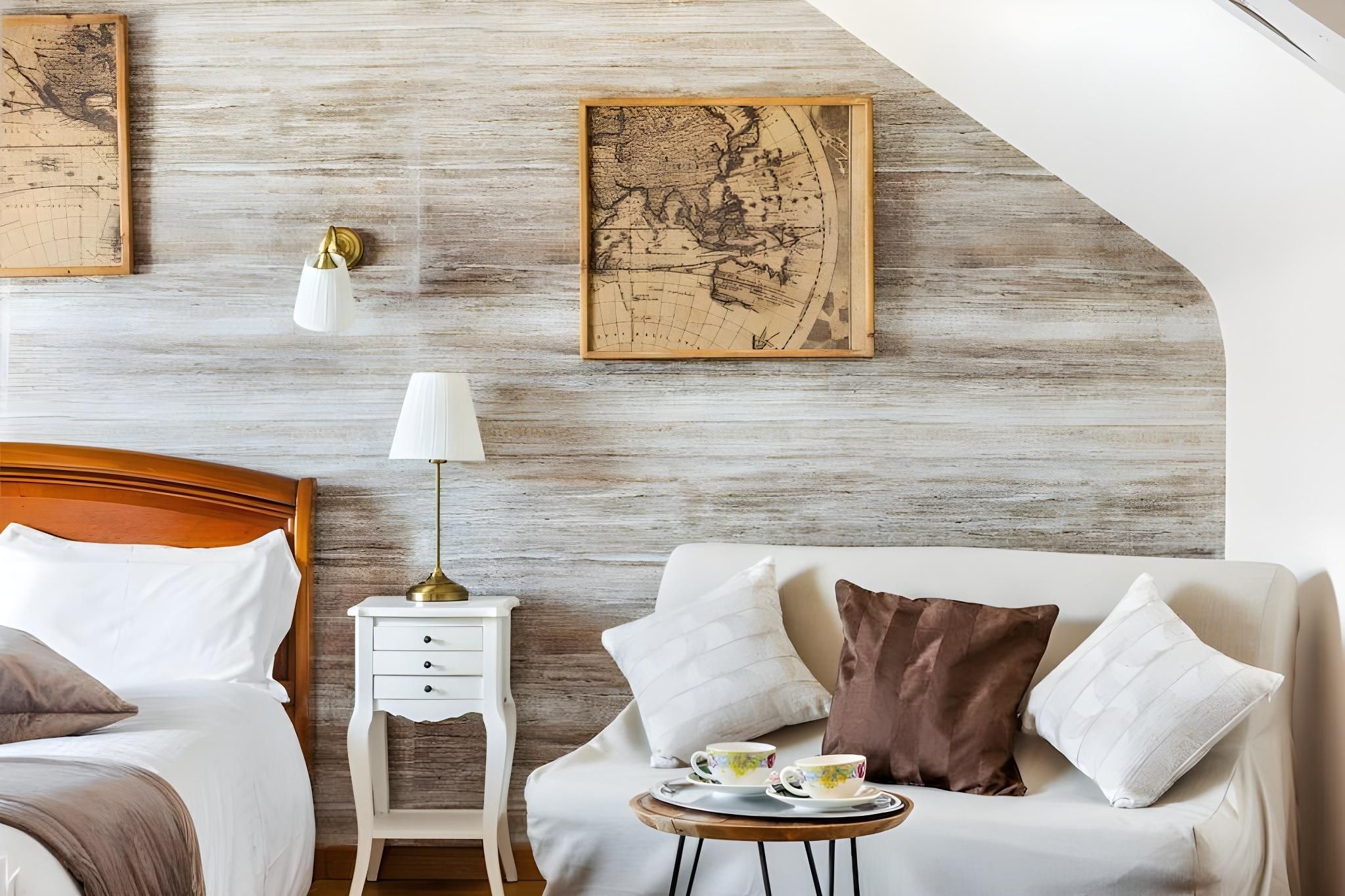 Chambre 3 TN-Famille-de Luxe-Salle de Bain amenagée-Vue mer